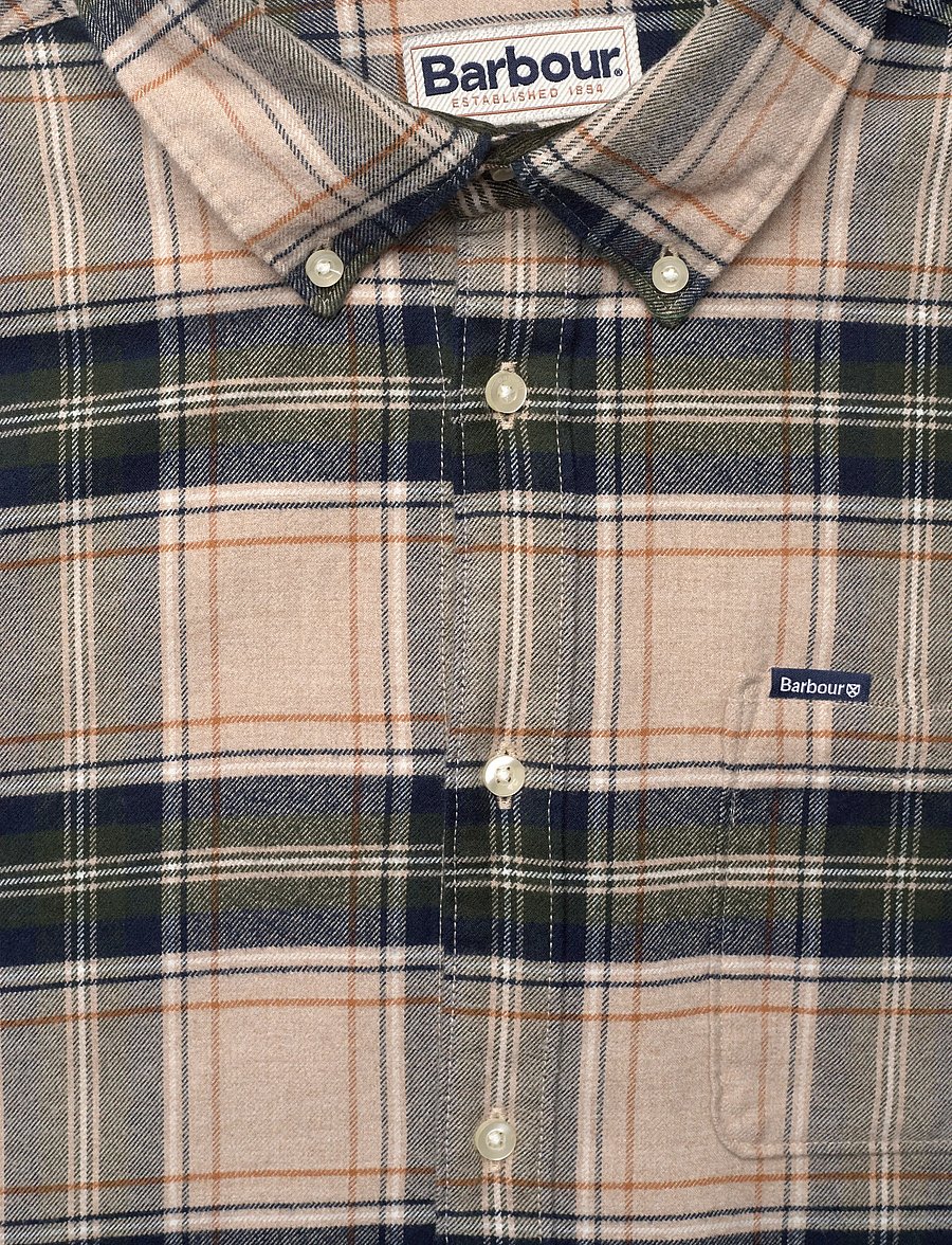Barbour - Barbour Betsom Tailored Fit - ruutupaidat - stone - 2