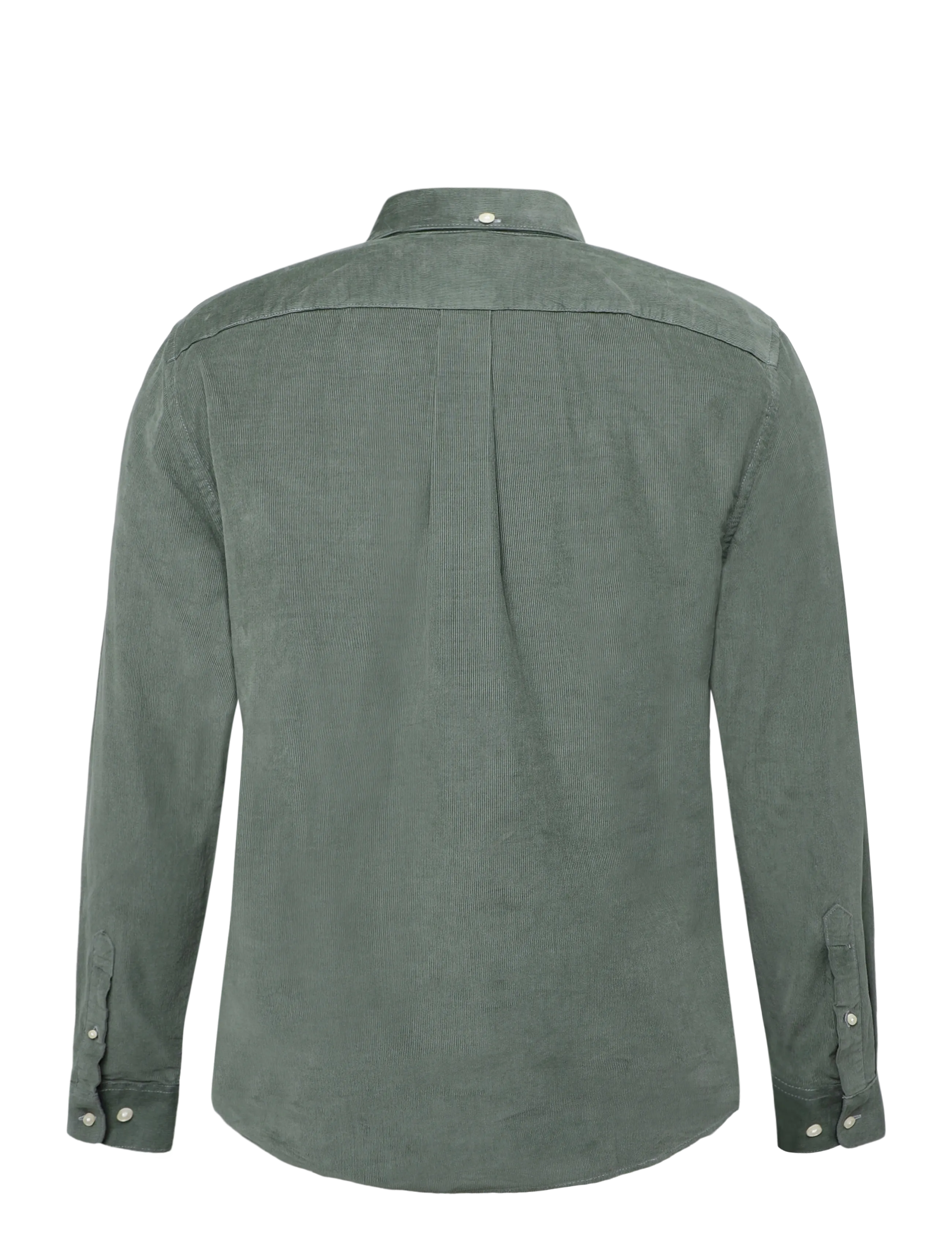 Barbour - Barbour Ramsey Tailored Cord Shirt - manchesterskjortor - agave green - 1