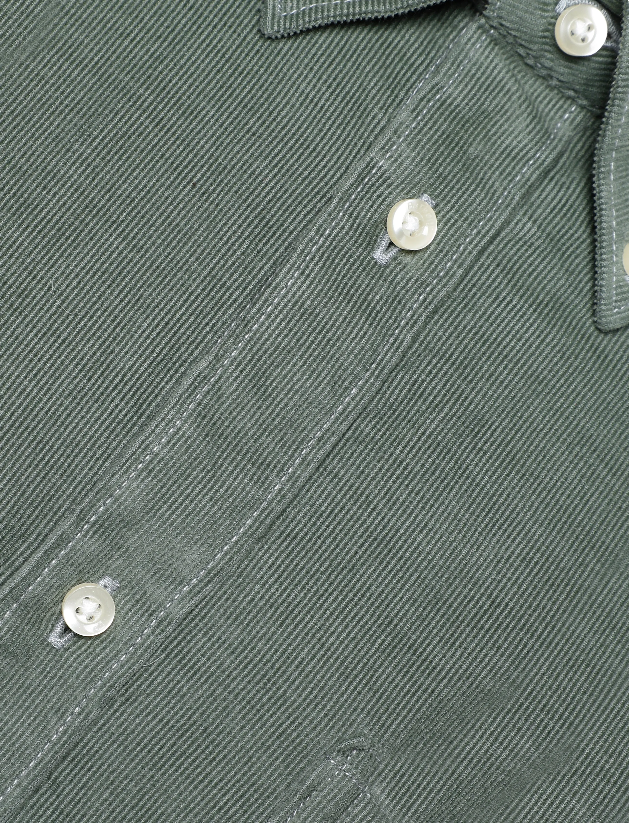 Barbour - Barbour Ramsey Tailored Cord Shirt - manchesterskjortor - agave green - 2