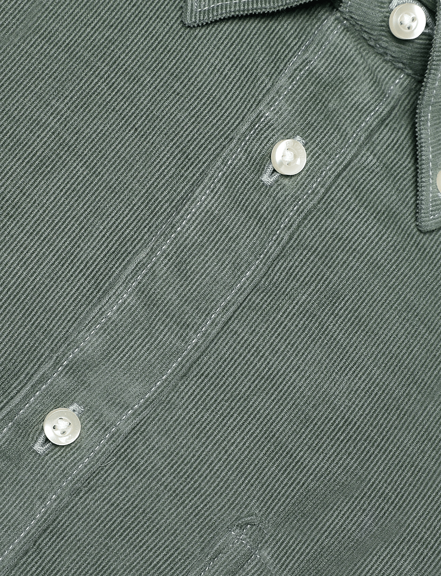Barbour - Barbour Ramsey Tailored Cord Shirt - manchesterskjortor - agave green - 2
