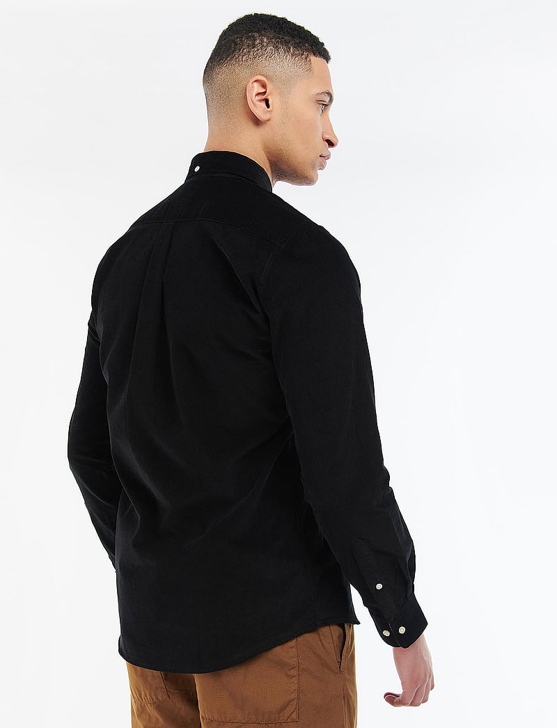 Barbour - Barbour Ramsey Tailored Cord Shirt - basic skjorter - black - 3