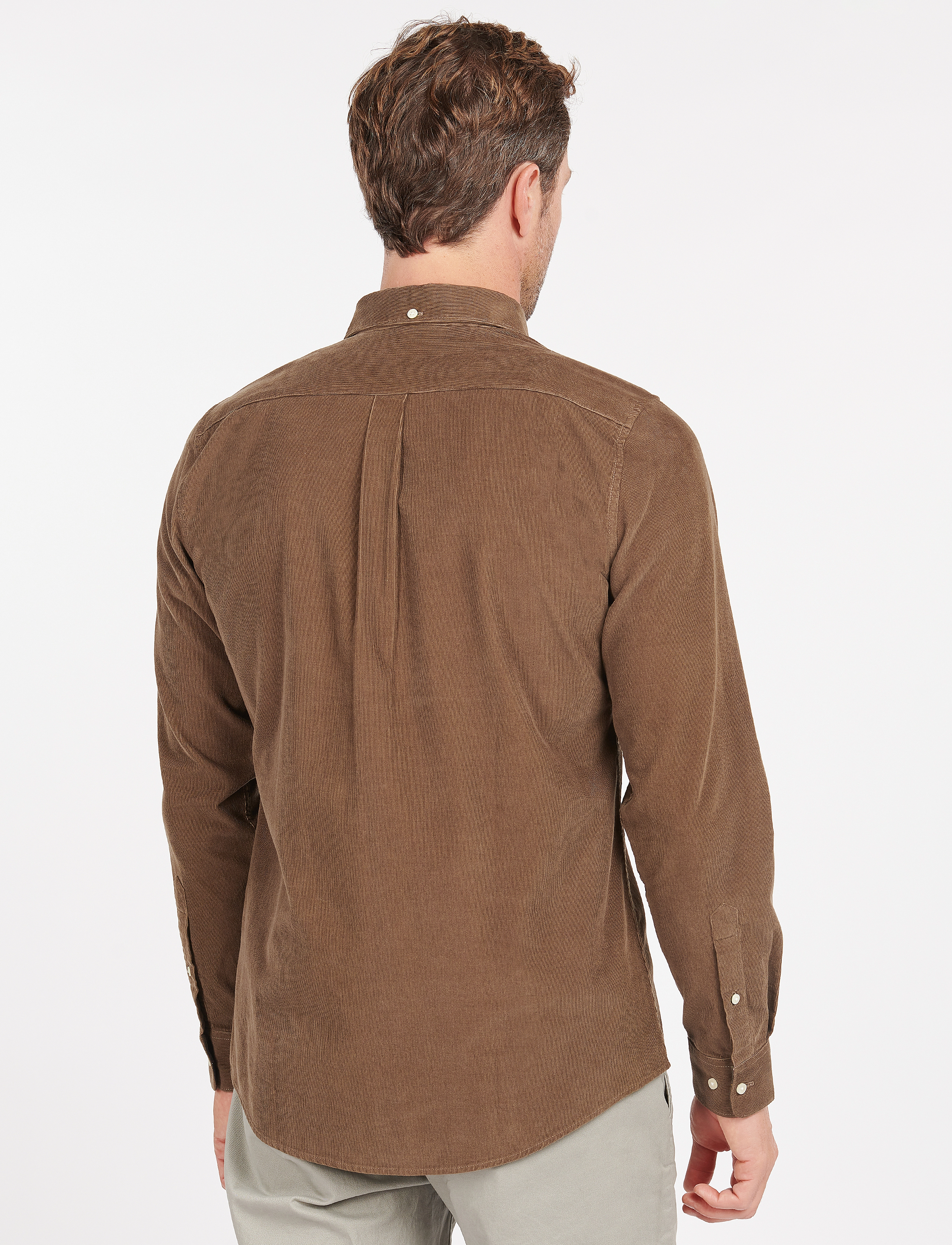 Barbour - Barbour Ramsey Tailored Cord Shirt - brown - 3