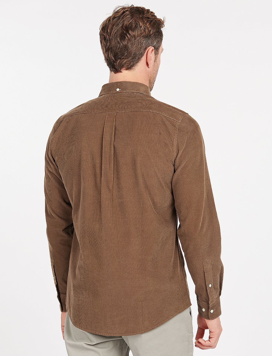Barbour - Barbour Ramsey Tailored Cord Shirt - brown - 3