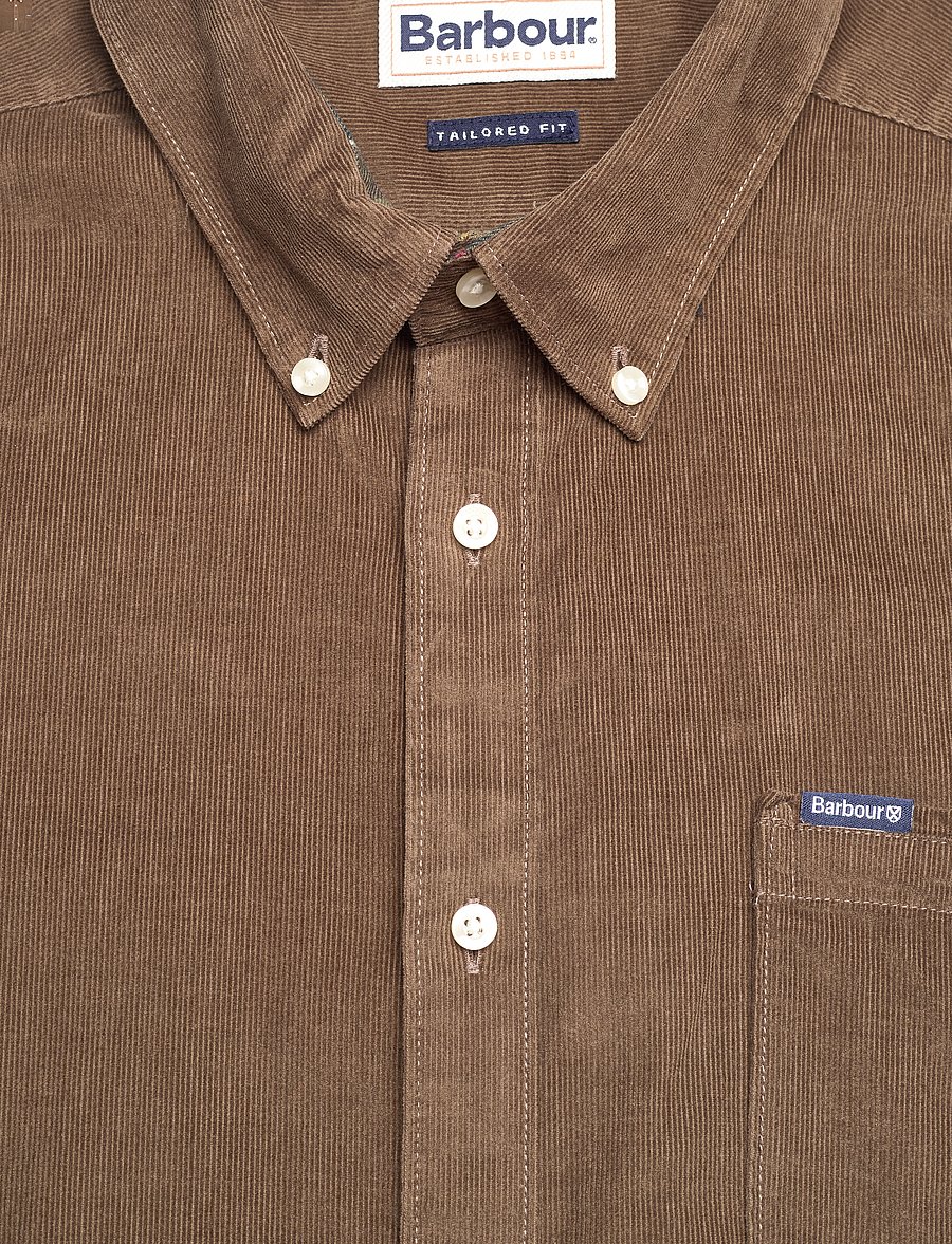 Barbour - Barbour Ramsey Tailored Cord Shirt - brown - 5