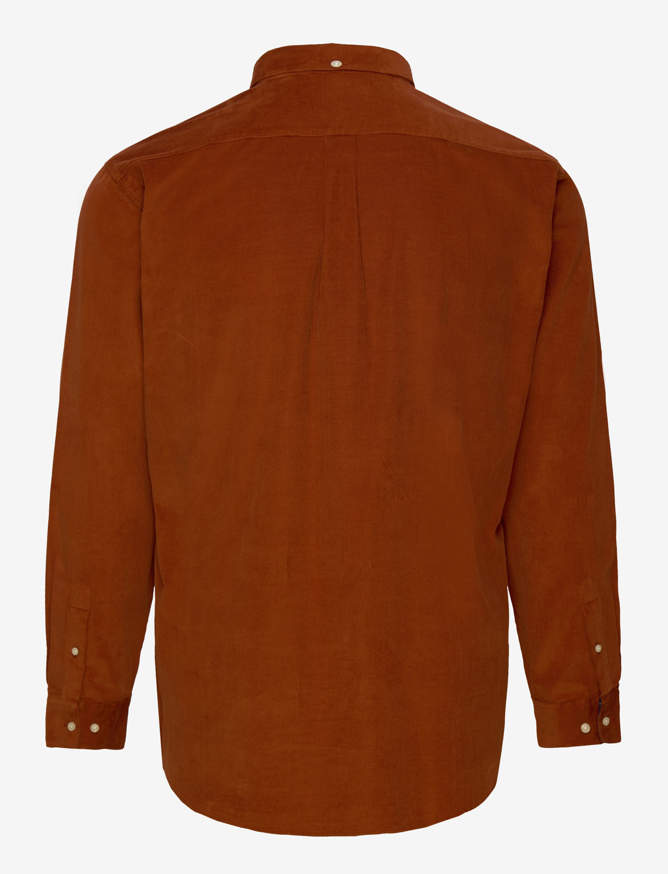 Barbour - Barbour Ramsey Tailored Cord Shirt - basic skjortor - dark ginger - 1