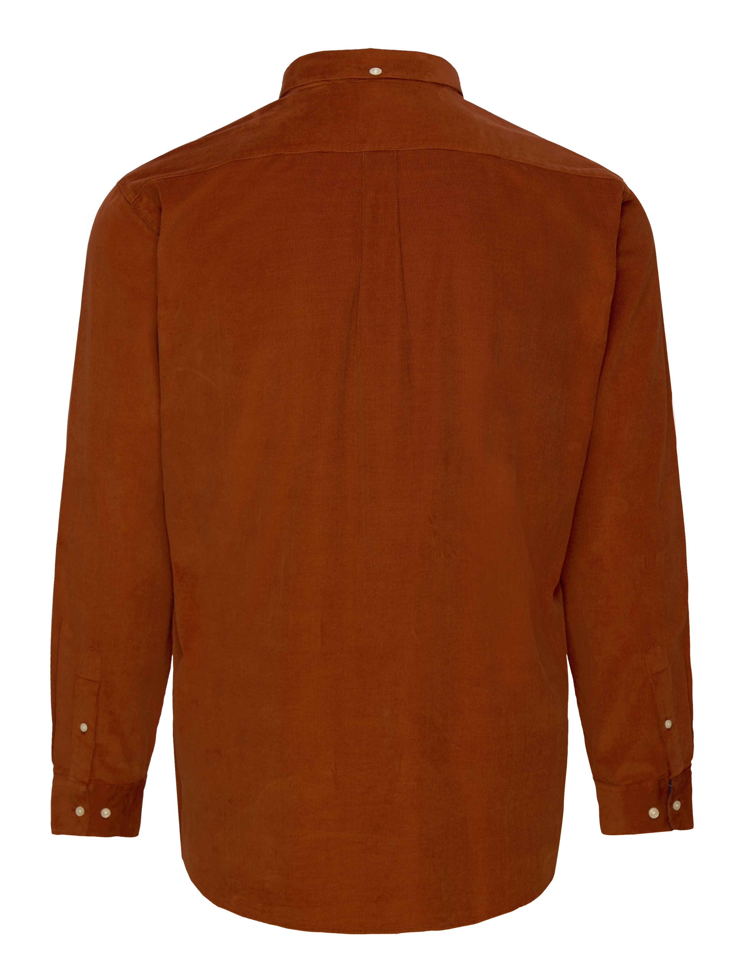 Barbour - Barbour Ramsey Tailored Cord Shirt - dark ginger - 1