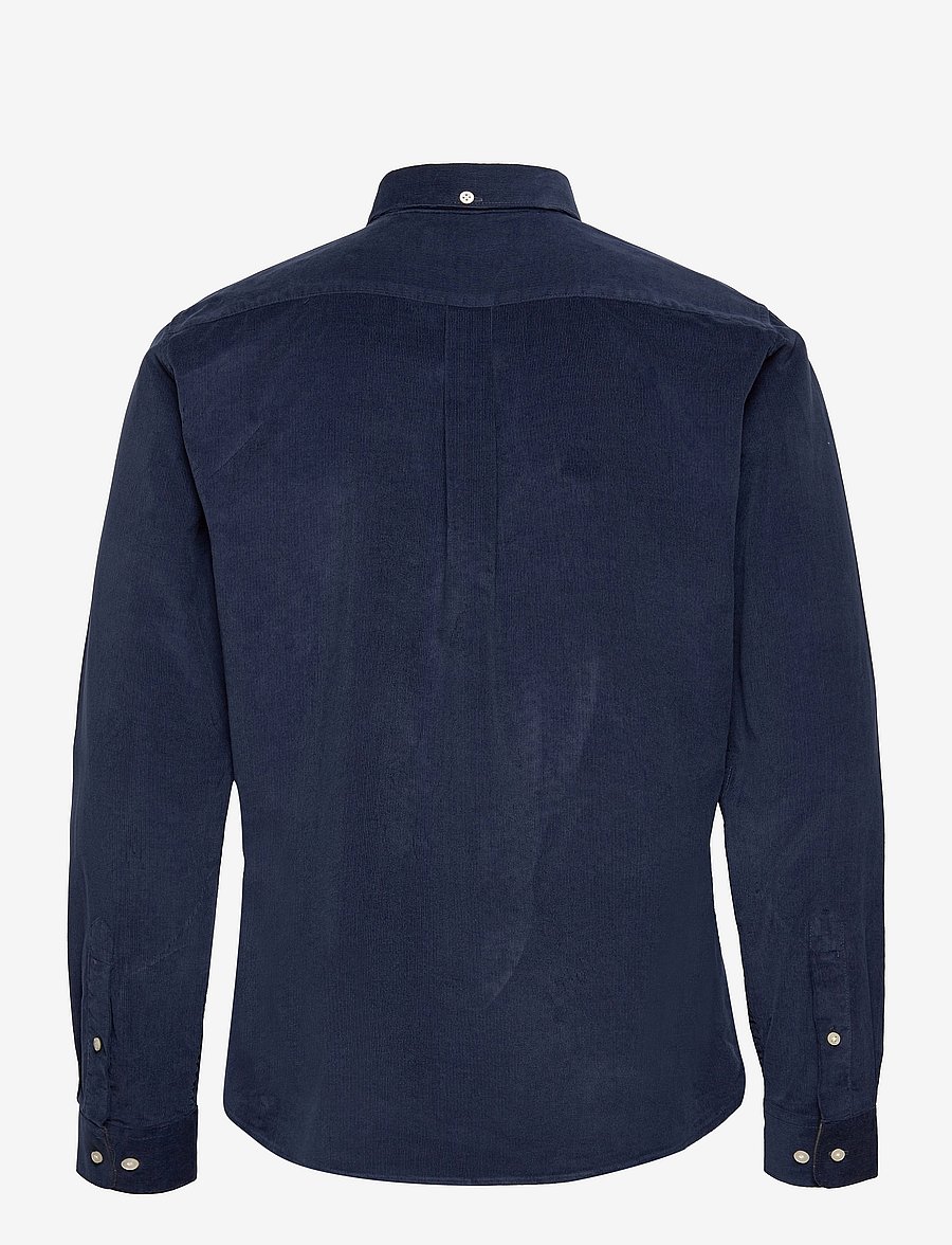 Barbour - Barbour Ramsey Tailored Cord Shirt - casual hemden - dk denim - 2