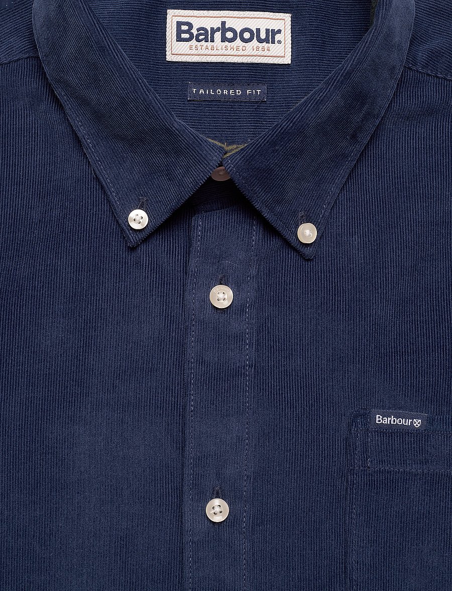 Barbour - Barbour Ramsey Tailored Cord Shirt - casual hemden - dk denim - 5