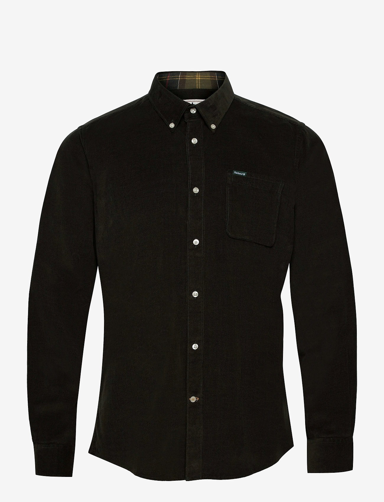 Barbour - Barbour Ramsey Tailored Cord Shirt - basic skjorter - forest - 1