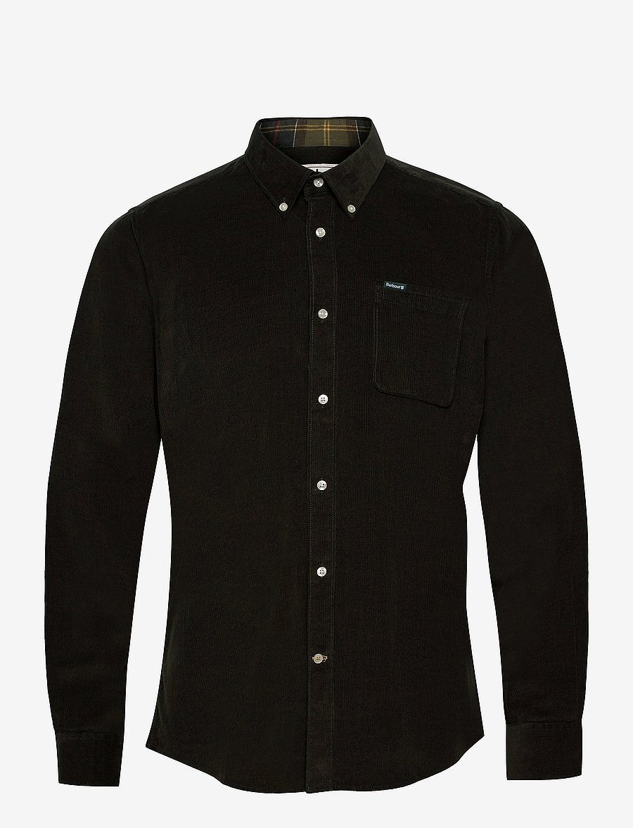 Barbour - Barbour Ramsey Tailored Cord Shirt - forest - 1