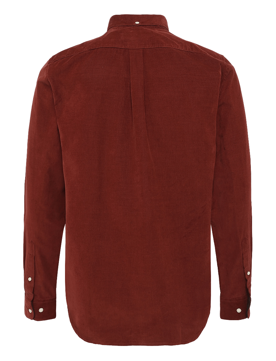 Barbour - Barbour Ramsey Tailored Cord Shirt - velvetsärgid - russet brown - 2