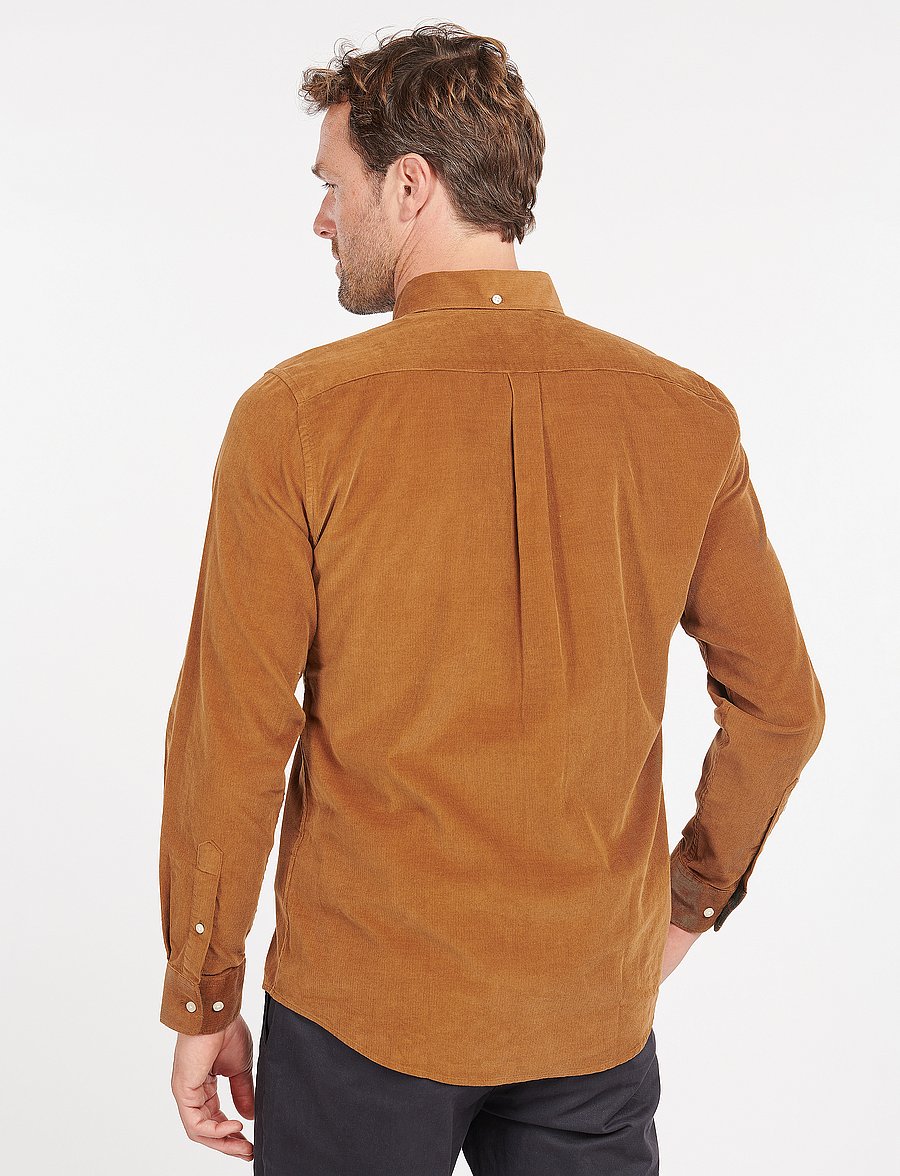 Barbour - Barbour Ramsey Tailored Cord Shirt - casual hemden - sandstone - 3