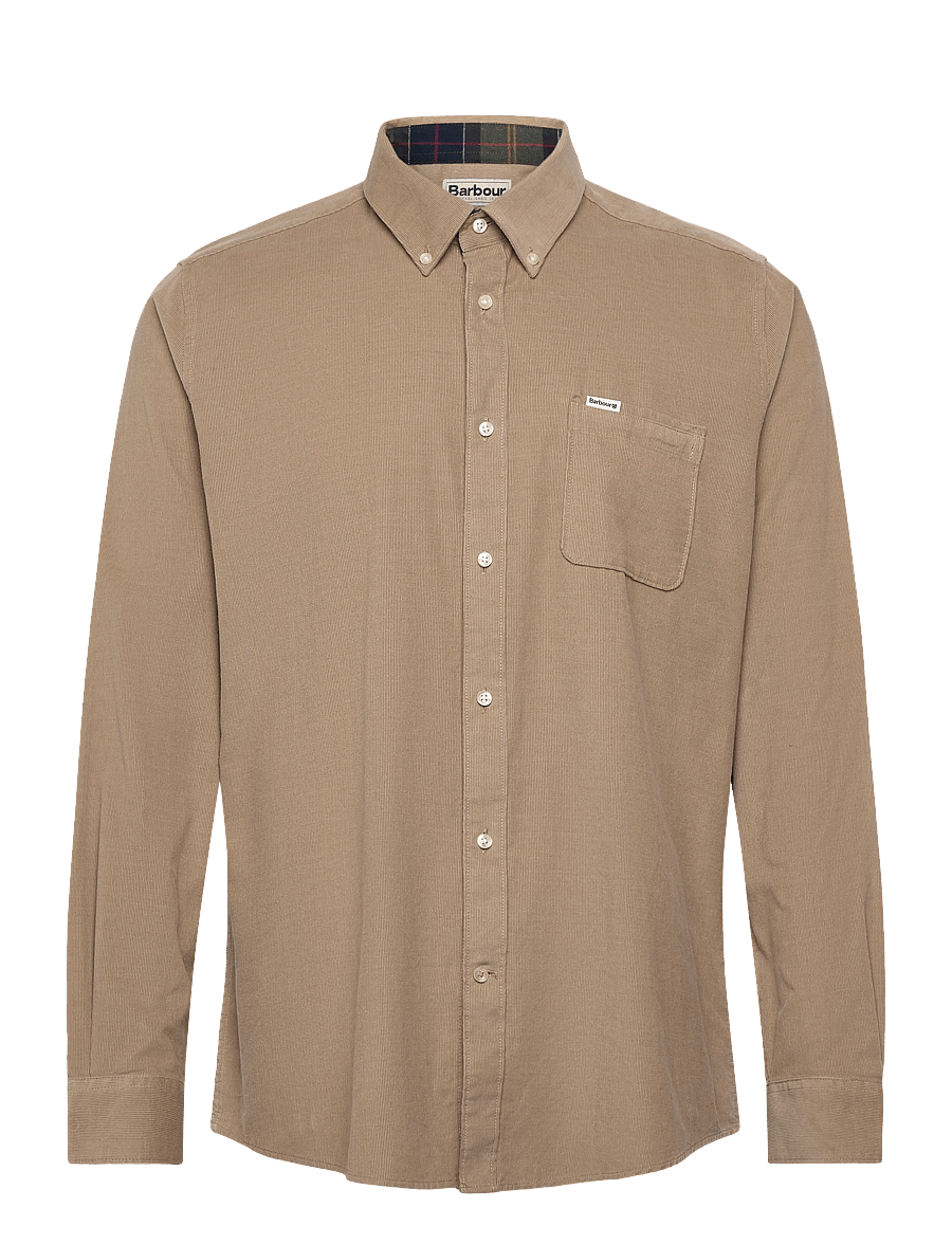 Barbour - Barbour Ramsey Tailored Cord Shirt - stone - 0