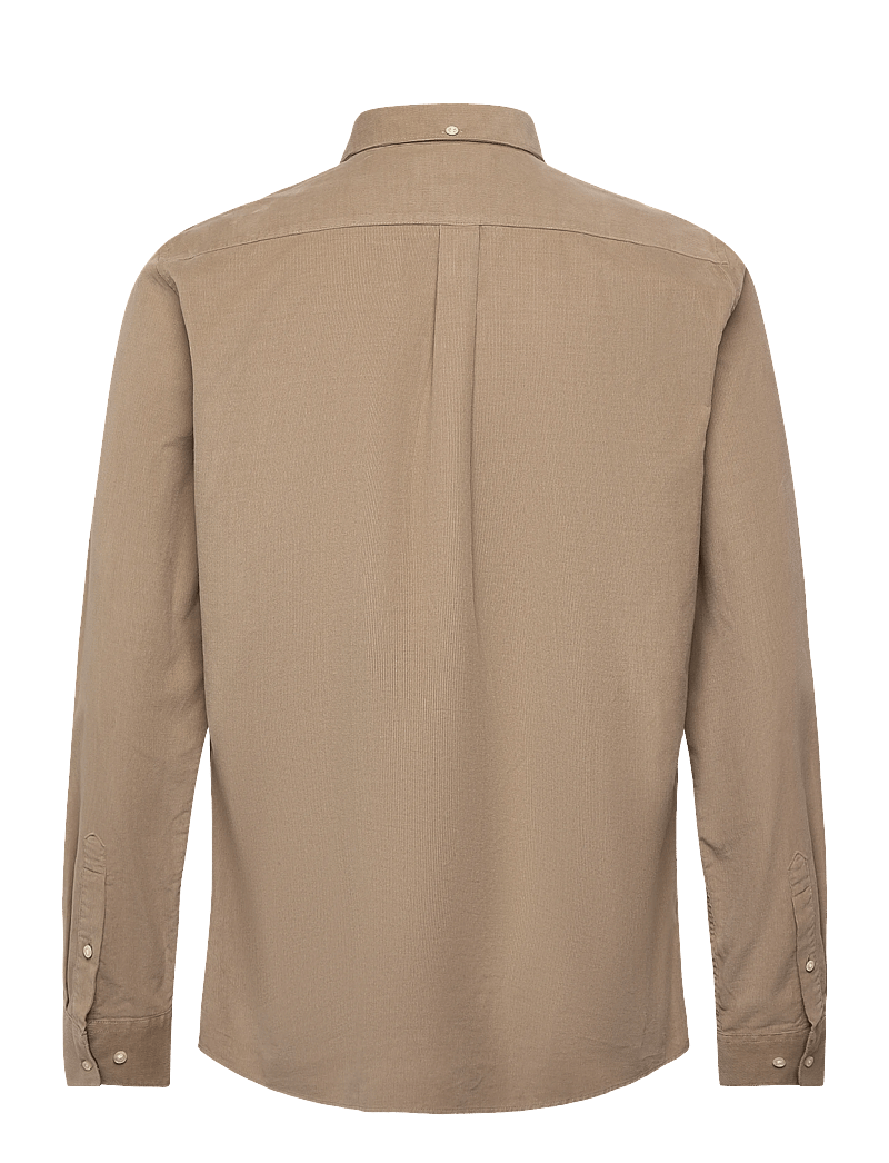 Barbour - Barbour Ramsey Tailored Cord Shirt - basic skjortor - stone - 1