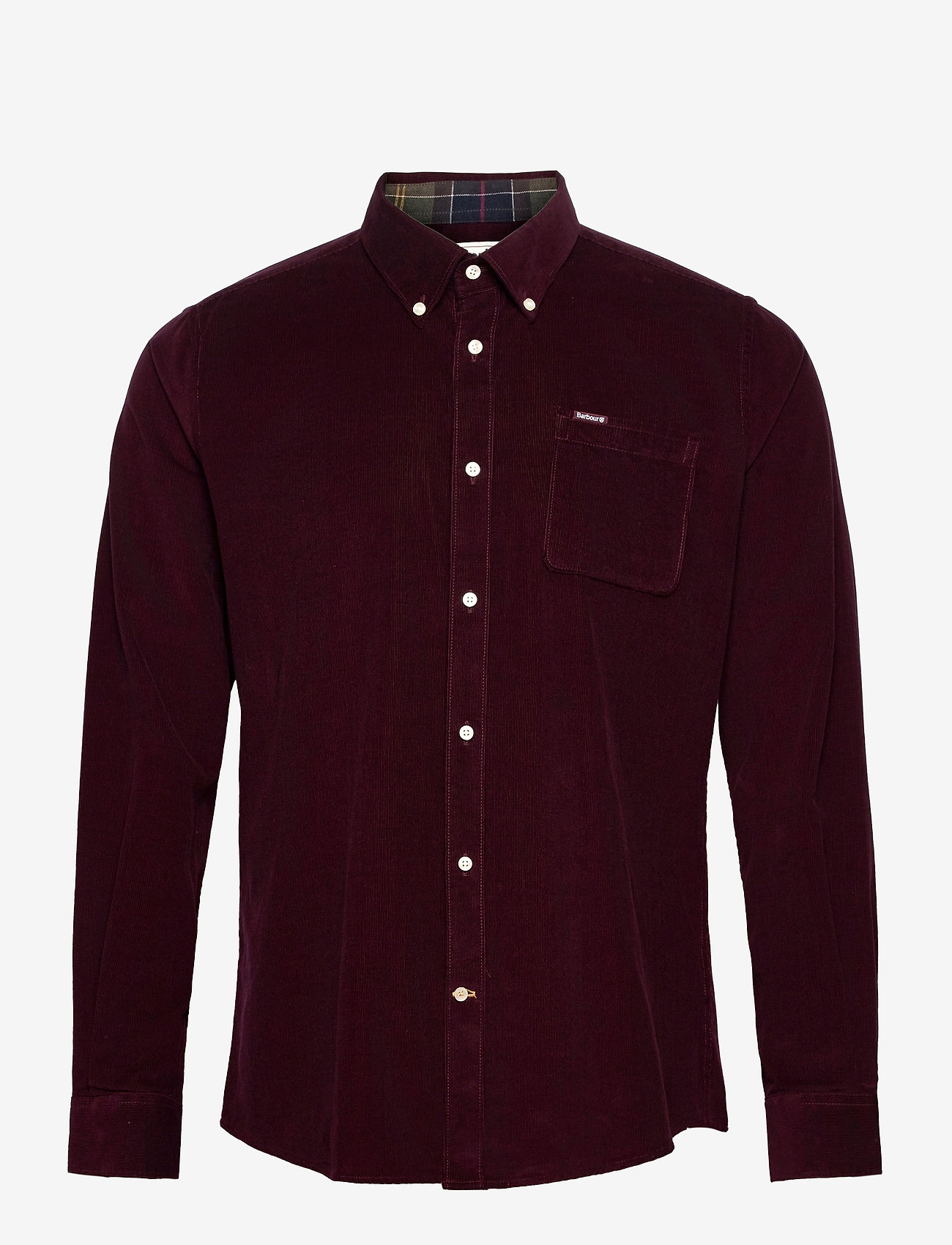 Barbour - Barbour Ramsey Tailored Cord Shirt - basic skjorter - winter red - 1