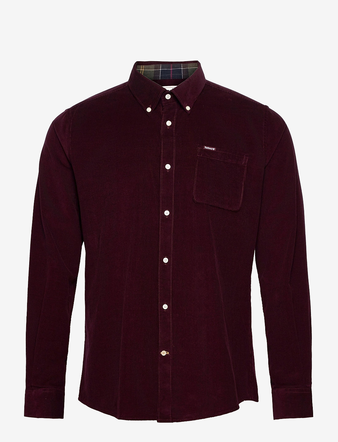 Barbour - Barbour Ramsey Tailored Cord Shirt - basic skjorter - winter red - 1