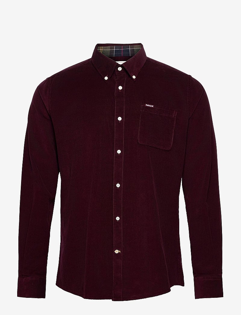 Barbour - Barbour Ramsey Tailored Cord Shirt - basic skjorter - winter red - 1