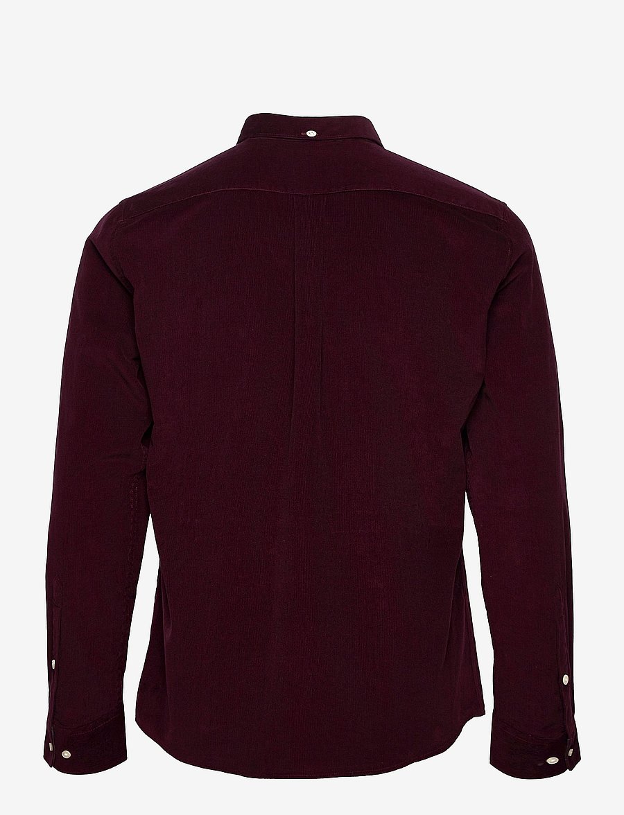 Barbour - Barbour Ramsey Tailored Cord Shirt - casual hemden - winter red - 2