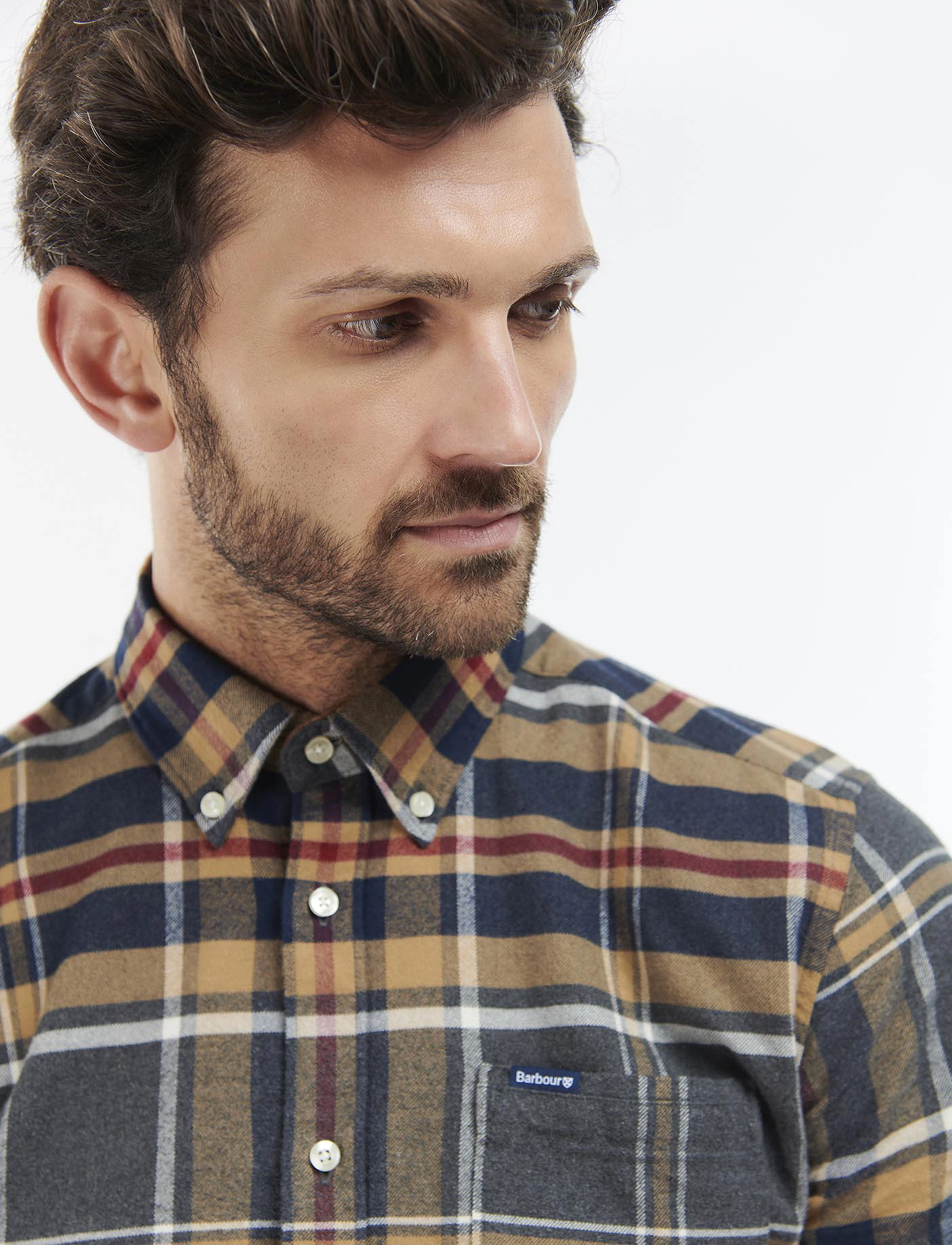 Barbour Men's Ronan Tailored Check rutiga skjortor – bild 6