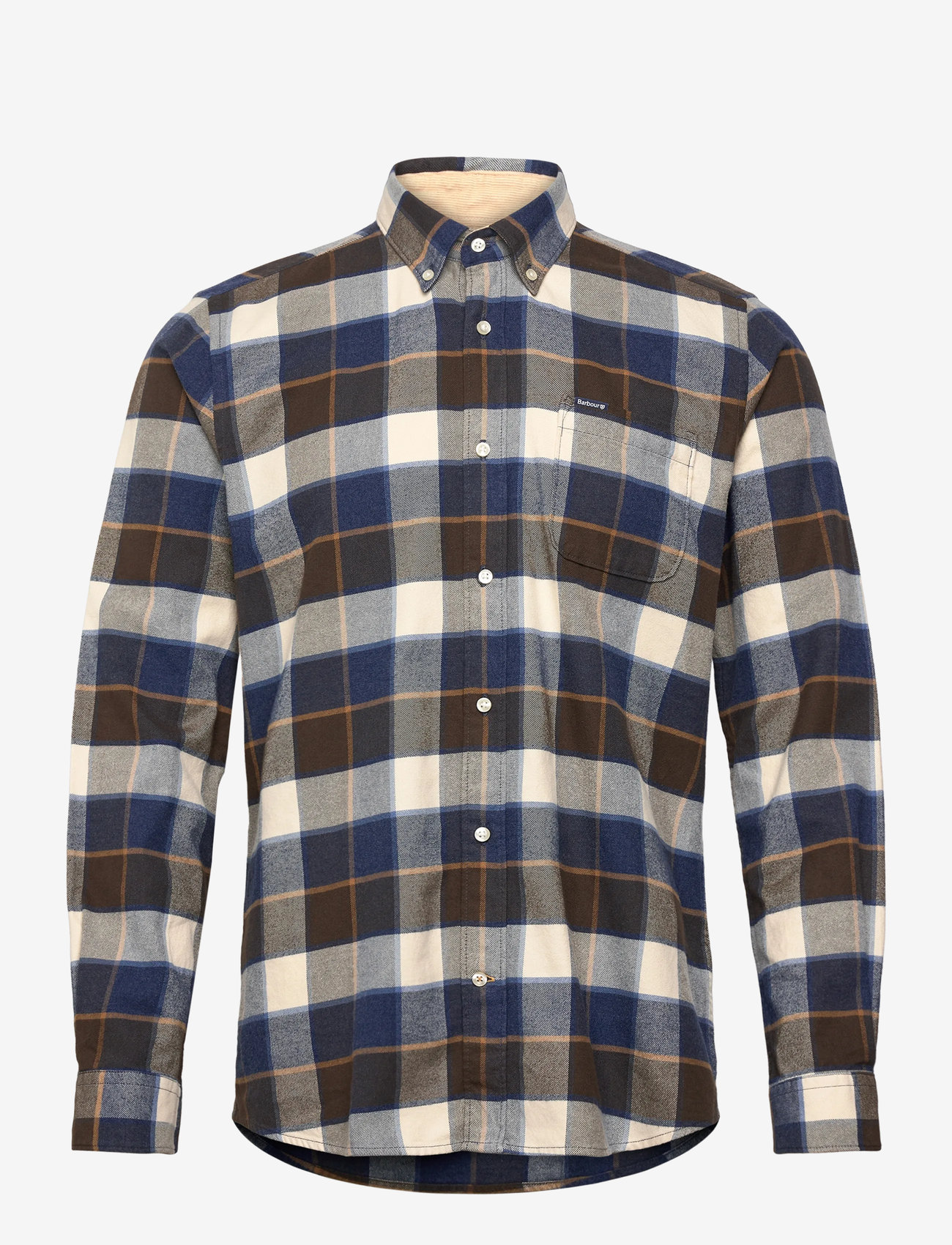 Barbour - Barbour Valley Tailored Checked Shirt - basic-hemden - beige - 0