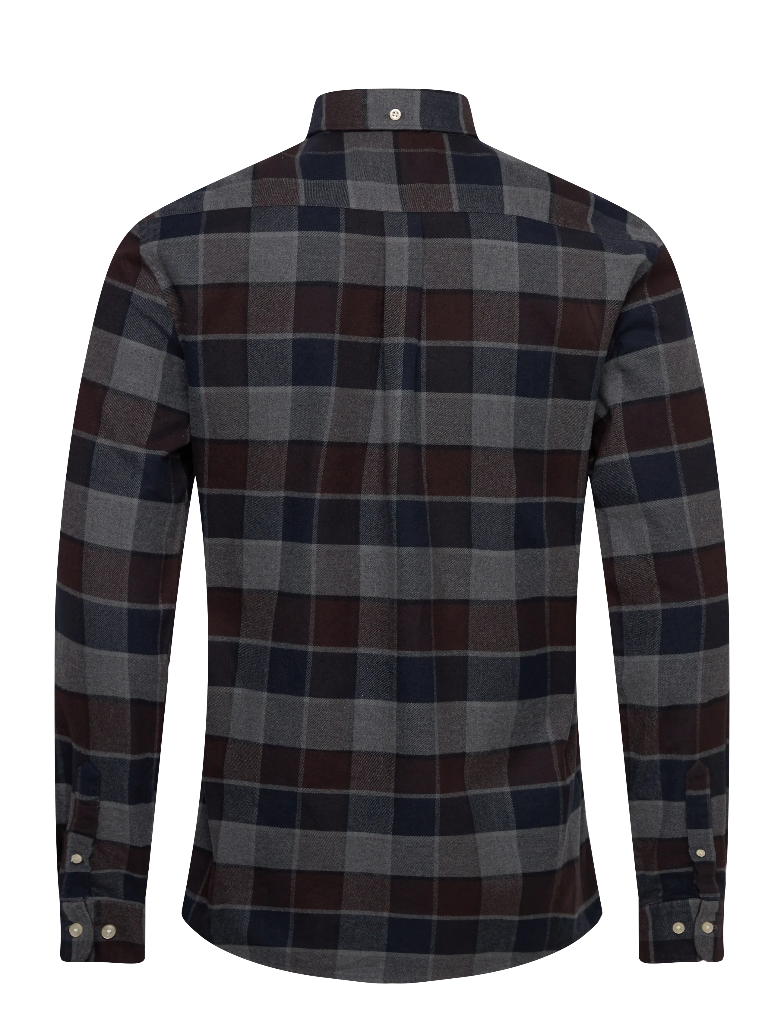 Barbour - Barbour Valley Tailored Checked Shirt - brown - 1