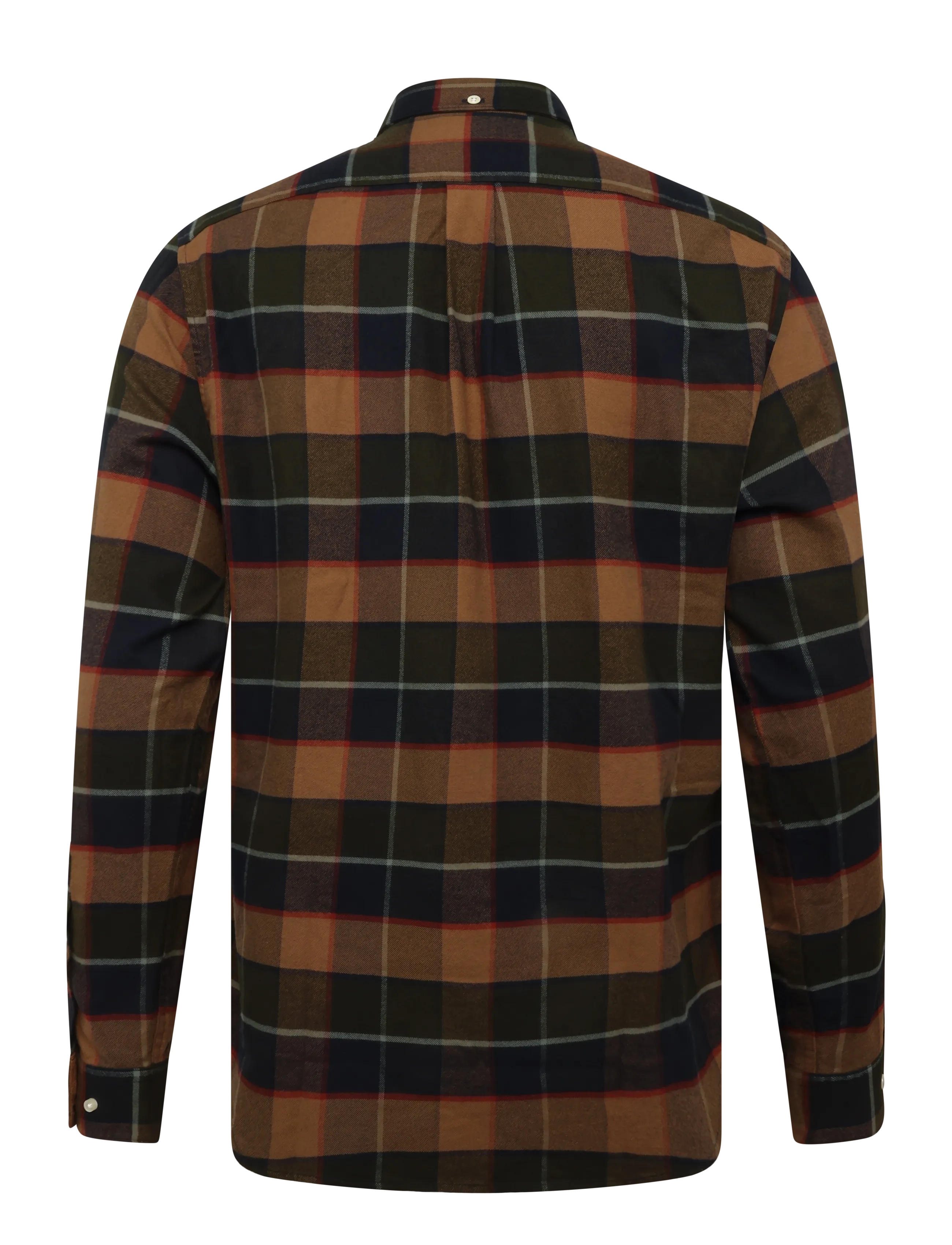 Barbour - Barbour Valley Tailored Checked Shirt - casual - olive - 1