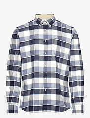 Barbour - Barbour Valley TF Offwhite-XXL - checkered shirts - white - 0