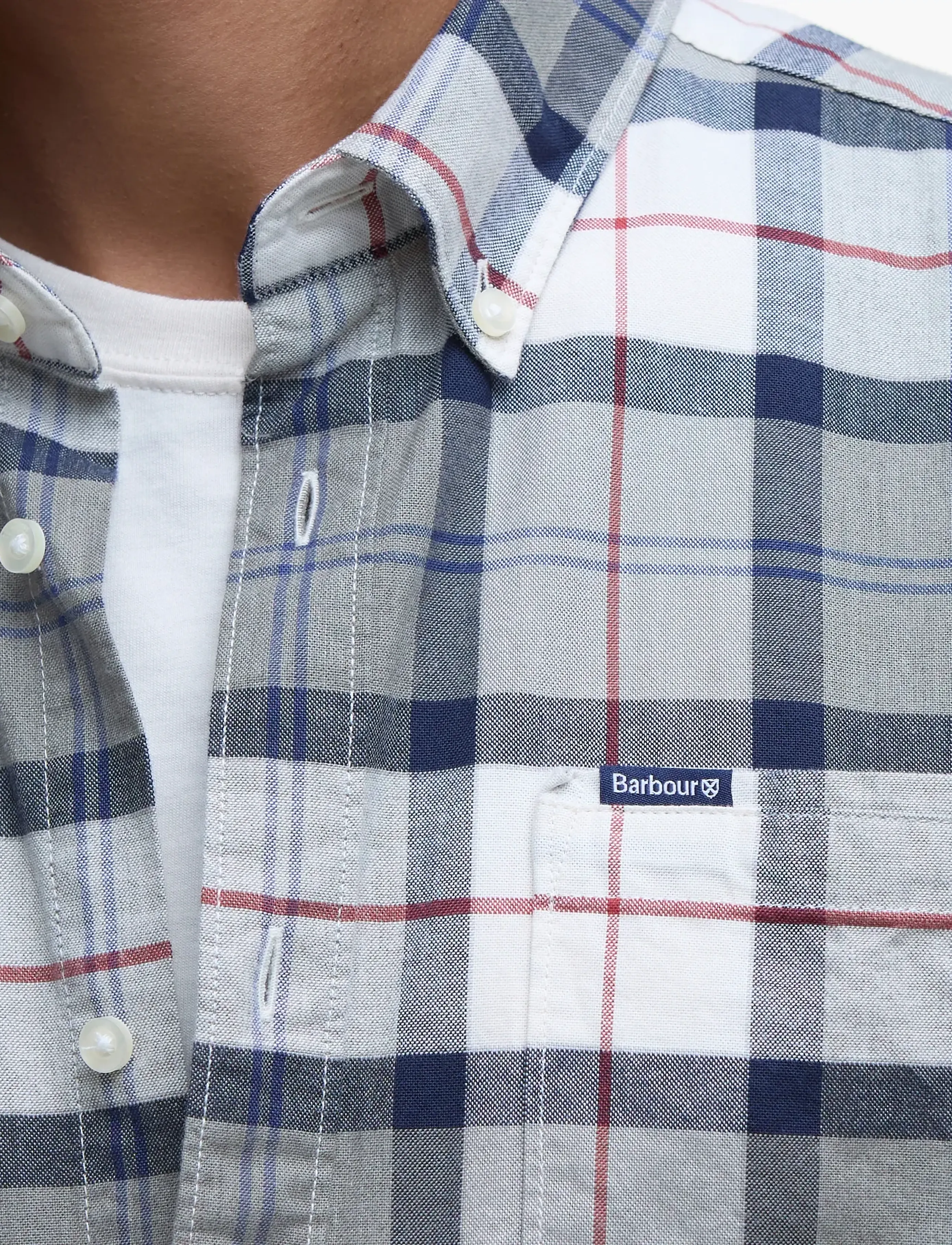 Barbour - Barbour Lewis Shirt - basic shirts - bleached pine tartan - 5