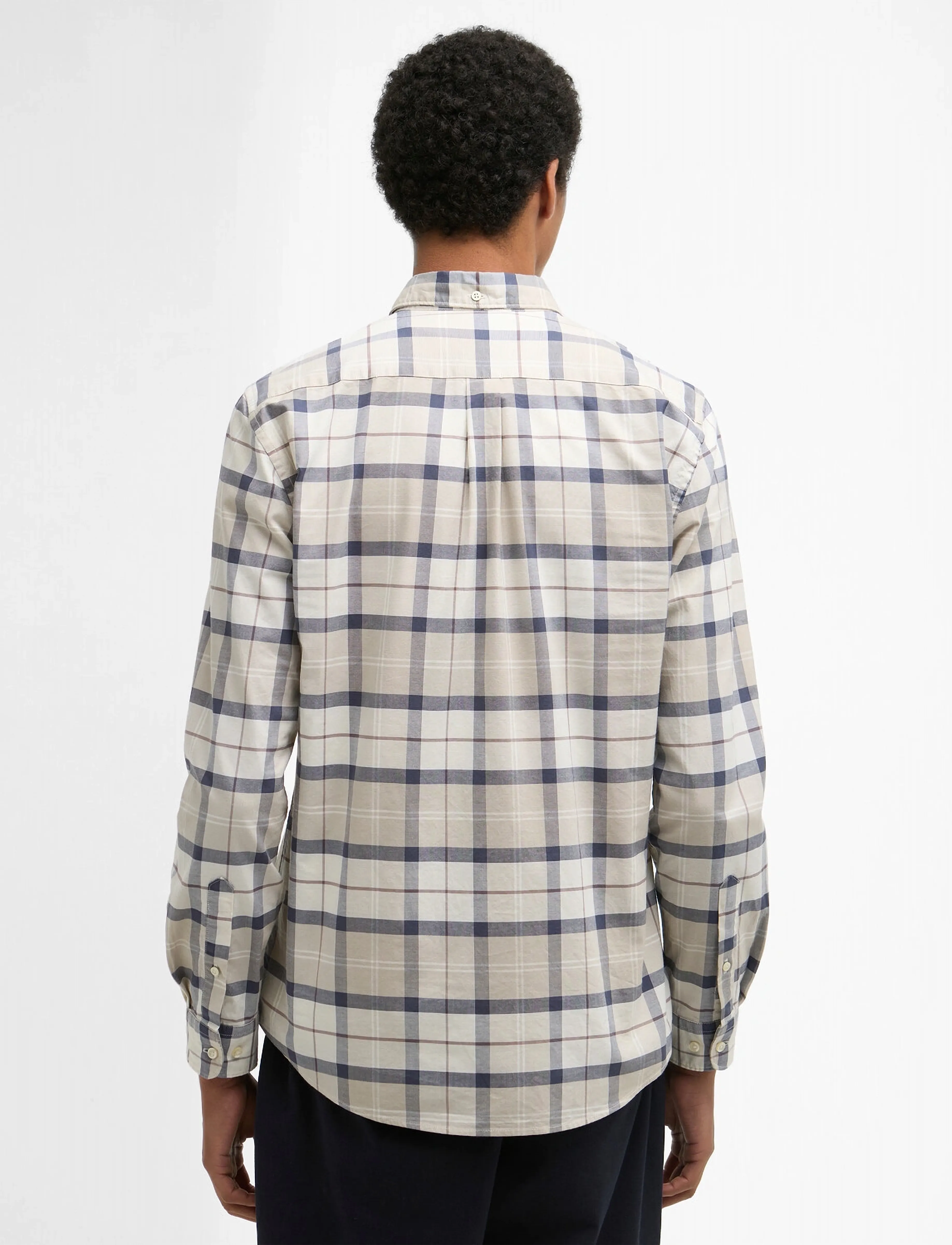 Barbour - Barbour Lewis Shirt - bolir - oban mist tarta - 2