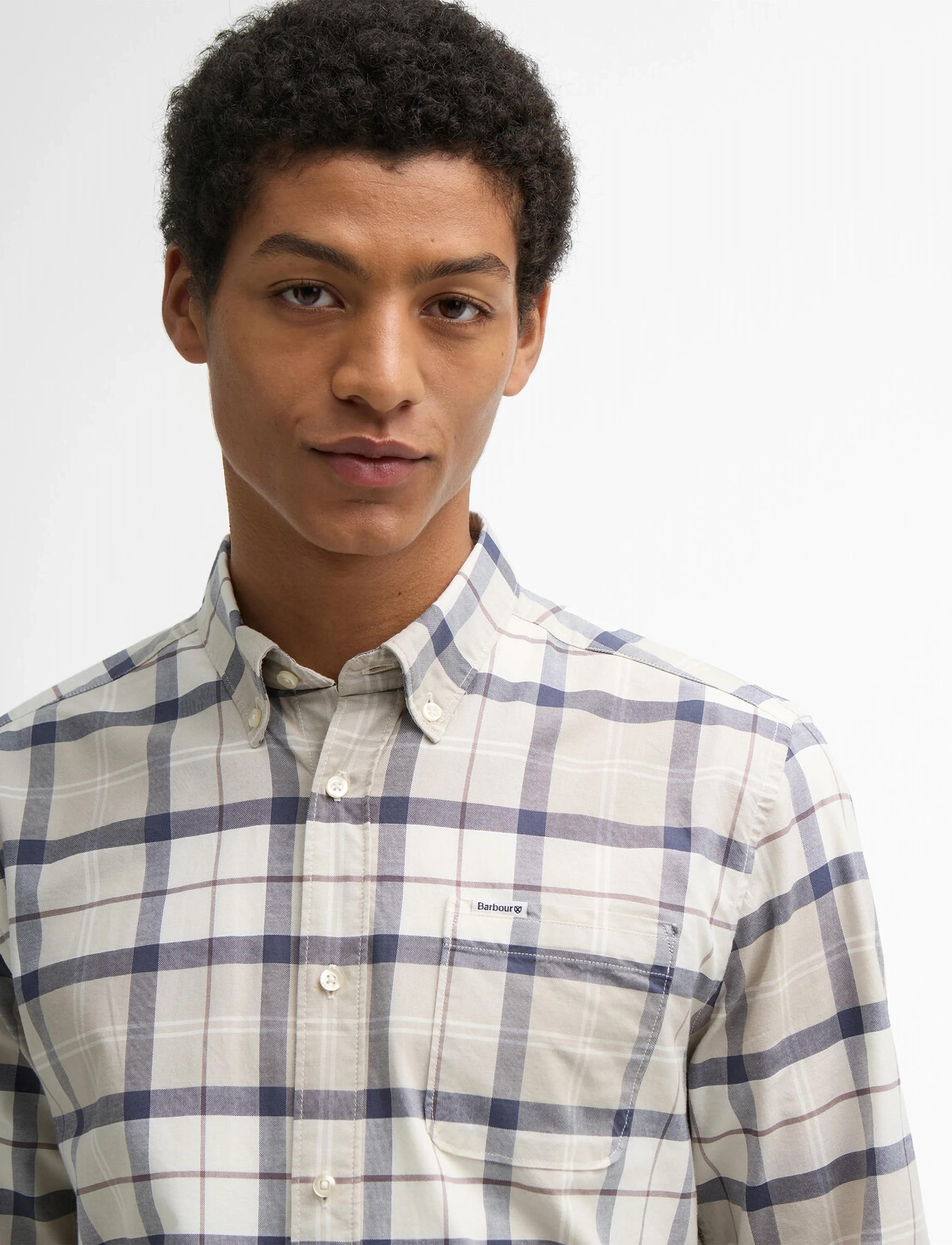 Barbour - Barbour Lewis Shirt - bolir - oban mist tarta - 3