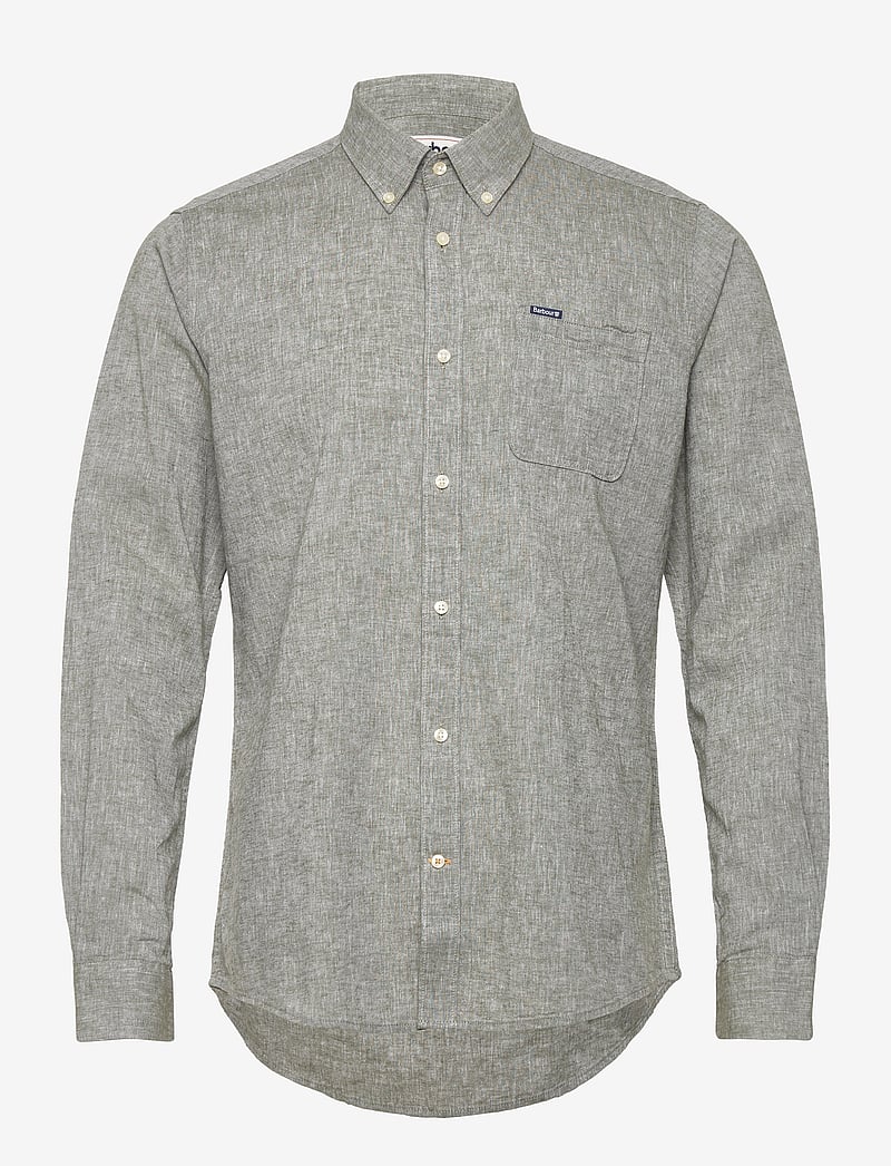 Barbour - Barbour Nelson TF Shir - basic-hemden - bleached olive - 1