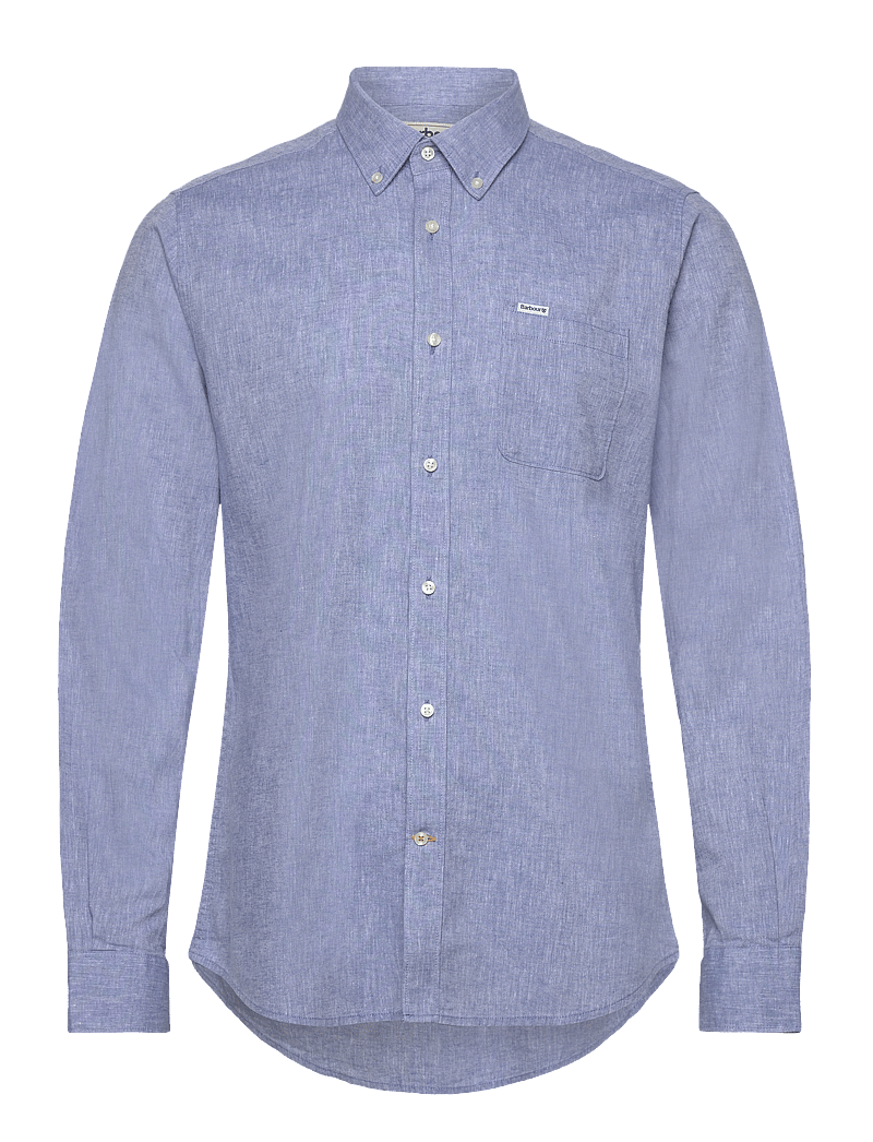 Barbour - Barbour Nelson TF Shir - basic skjortor - blue - 0