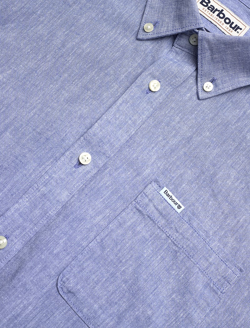 Barbour - Barbour Nelson TF Shir - basic skjortor - blue - 3