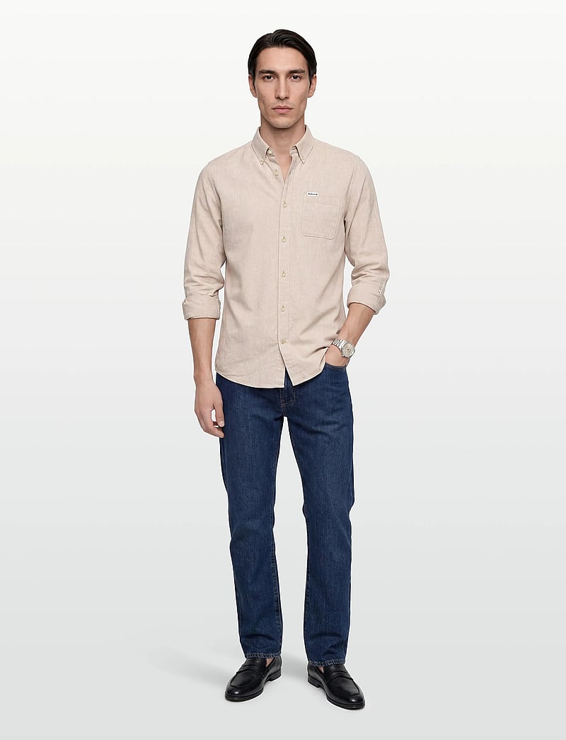 Barbour - Barbour Nelson TF Shir - chemises basiques - stone - 0