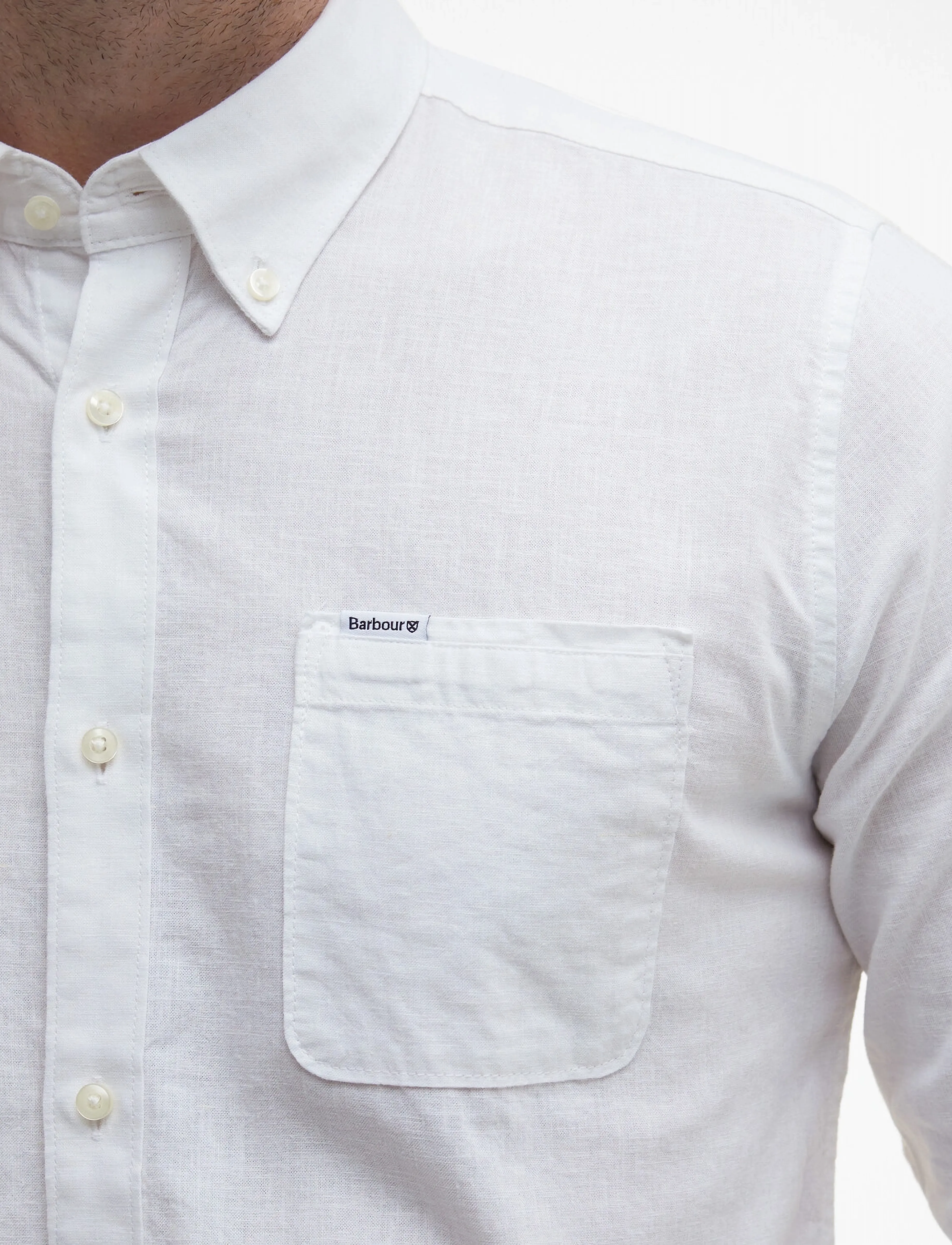 Barbour - Barbour Nelson TF Shir - basic skjorter - white - 4