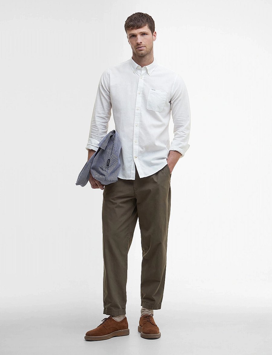 Barbour - Barbour Nelson TF Shir - basic skjorter - white - 5