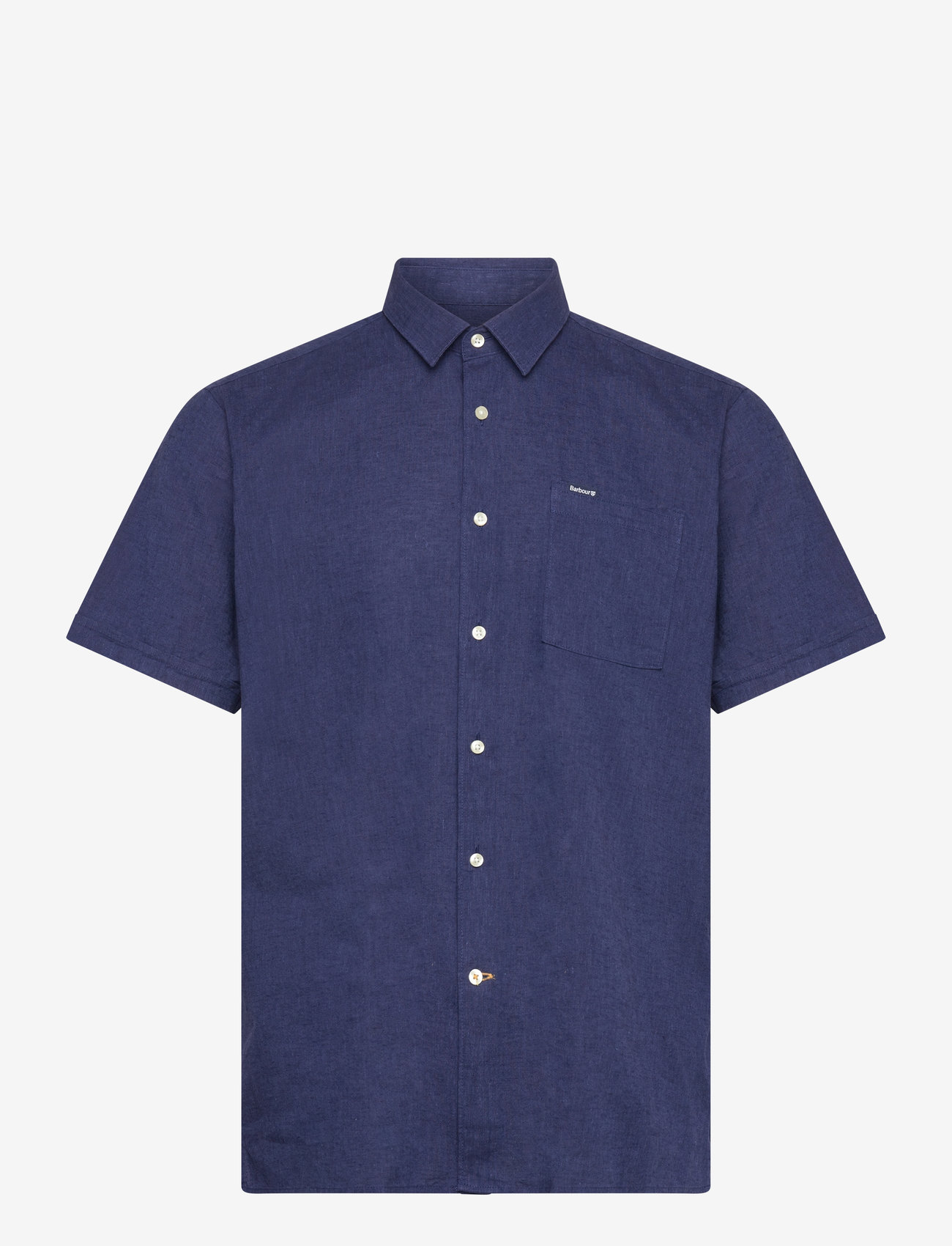 Barbour - Barbour Nelson SS Shir - basic skjorter - indigo - 1