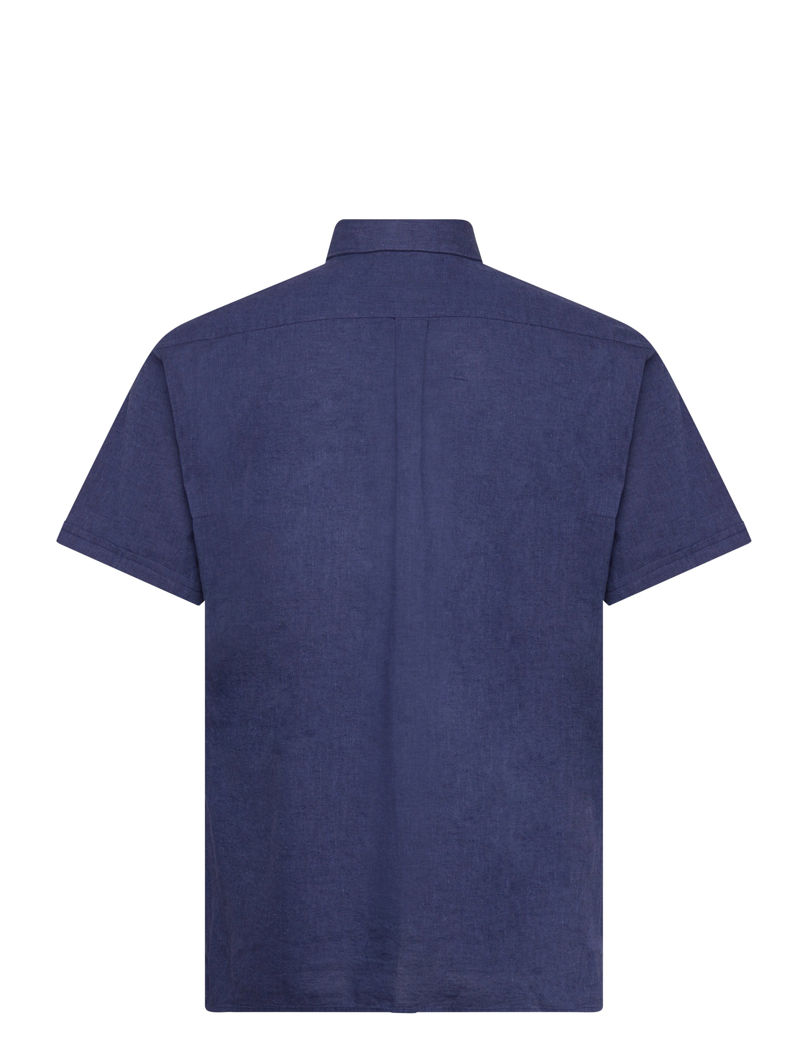 Barbour - Barbour Nelson SS Shir - linen shirts - indigo - 2