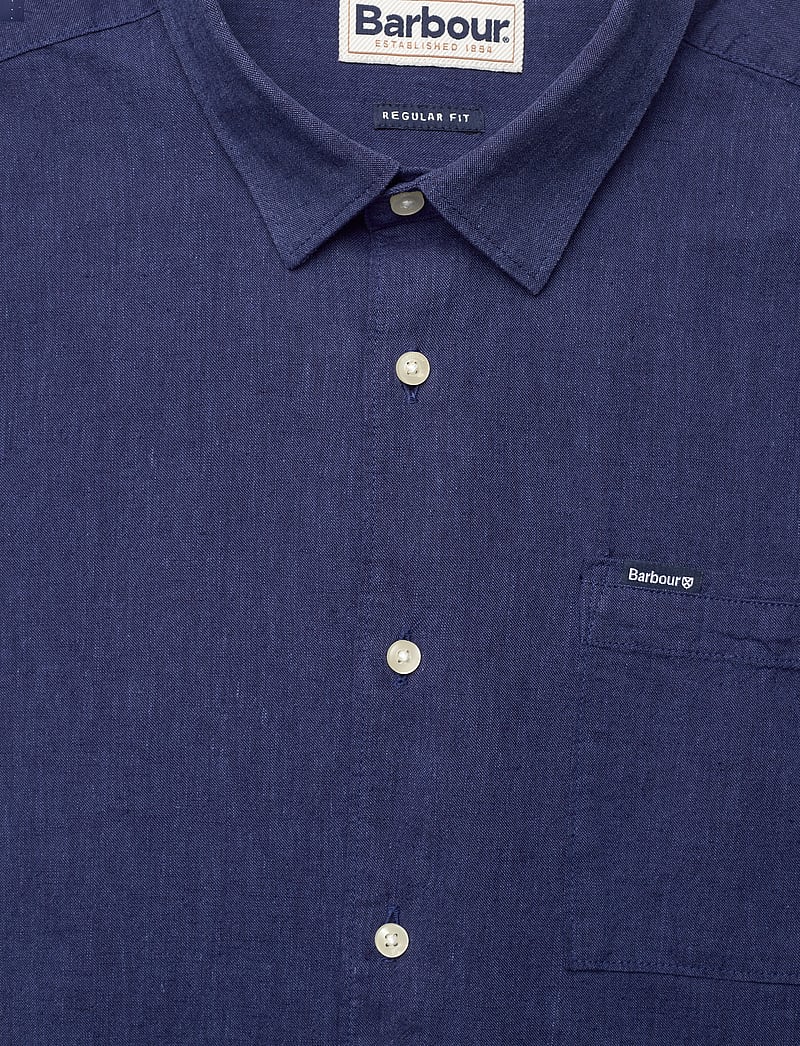 Barbour - Barbour Nelson SS Shir - basic skjorter - indigo - 5