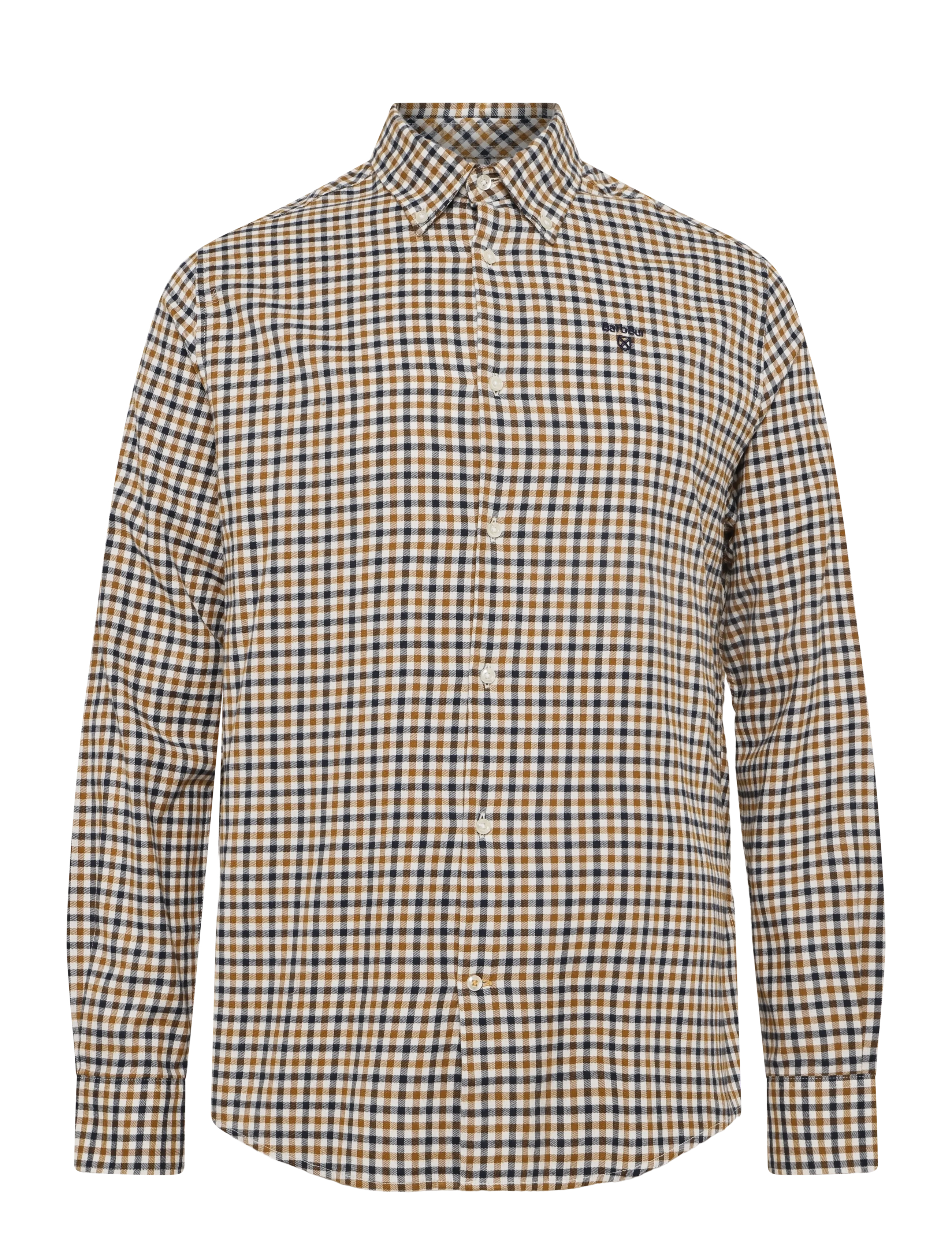Barbour Barbour Finkle Tailored Gingham Shirt - Särgid - COPPER / brown