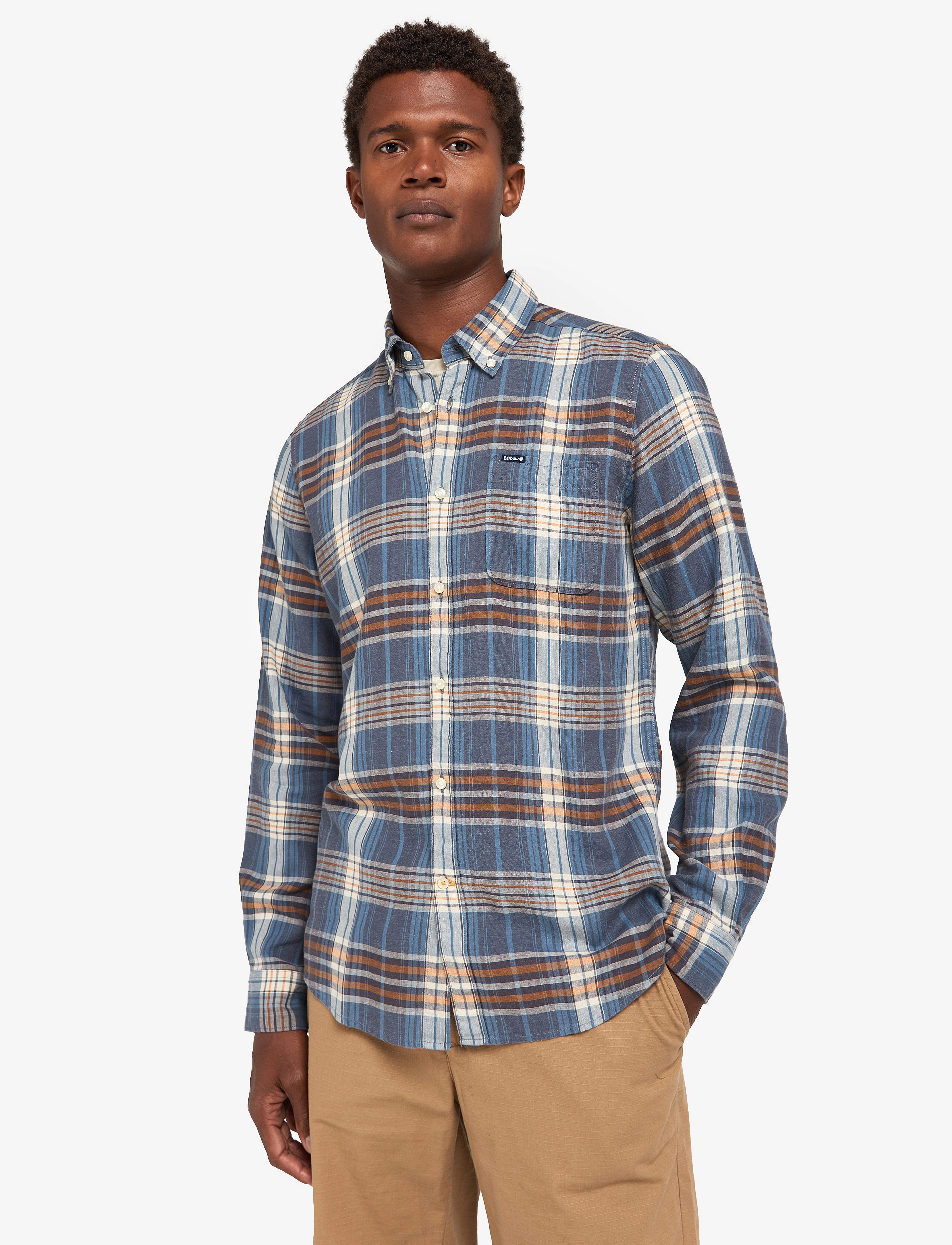 Barbour - Barbour Laneskin TF - mid blu - 2