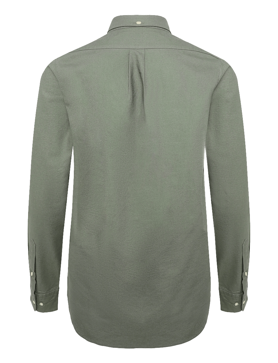 Barbour - Barbour Oxtown Tailored Shirt - oxford-hemden - agave green - 1