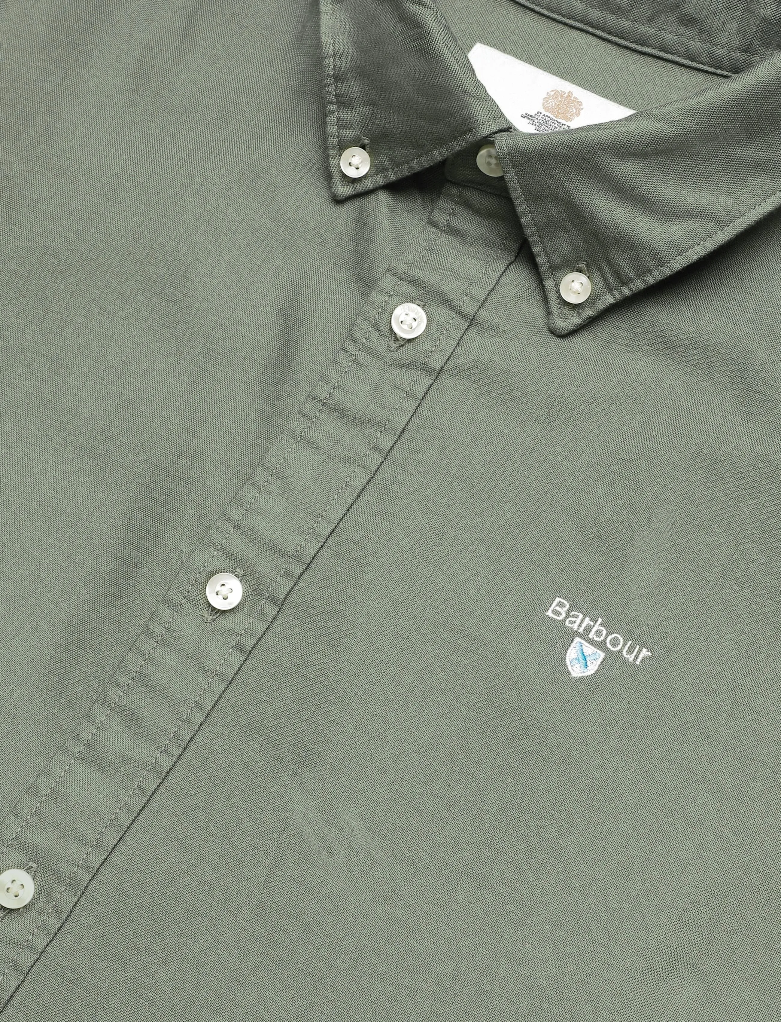 Barbour - Barbour Oxtown Tailored Shirt - oxford shirts - agave green - 2