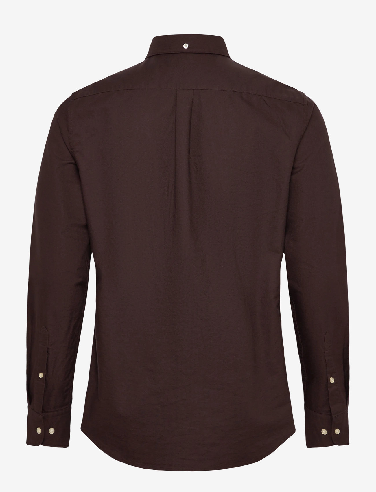 Barbour - Barbour Oxtown Tailored Shirt - tavalised t-särgid - brown - 1