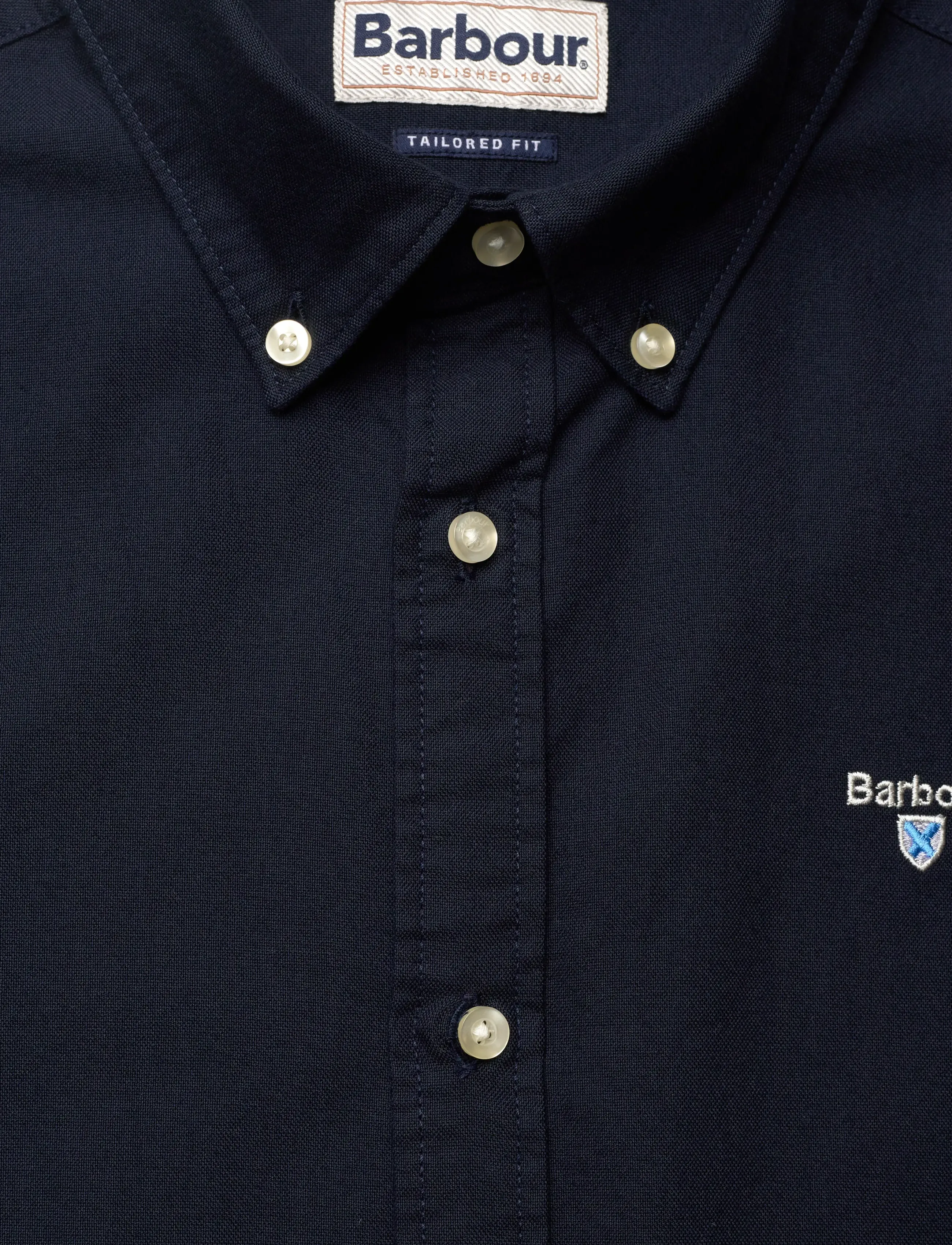 Barbour - Barbour Oxtown Tailored Shirt - navy - 2