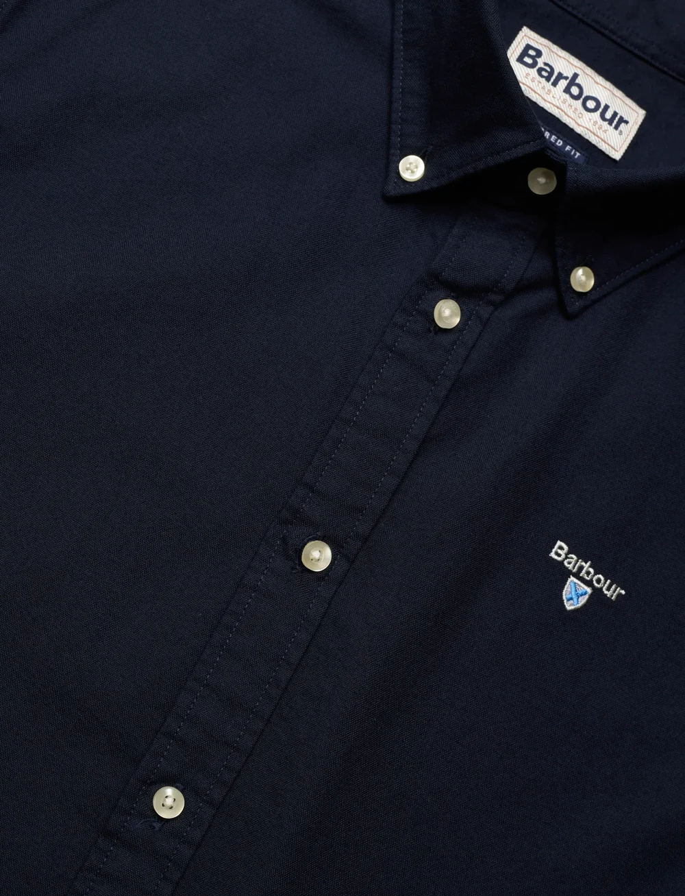 Barbour - Barbour Oxtown Tailored Shirt - basic skjorter - navy - 3
