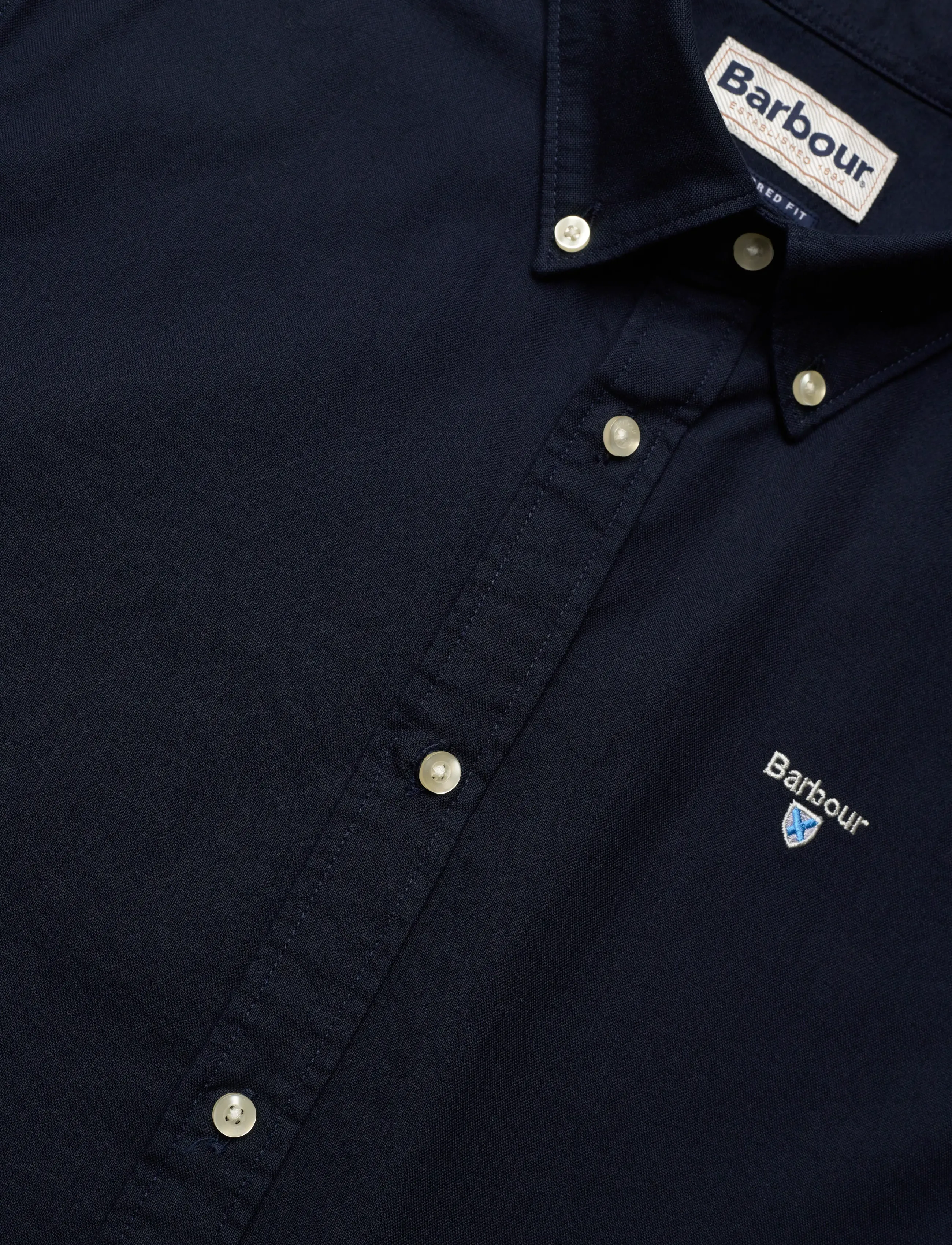 Barbour - Barbour Oxtown Tailored Shirt - navy - 3