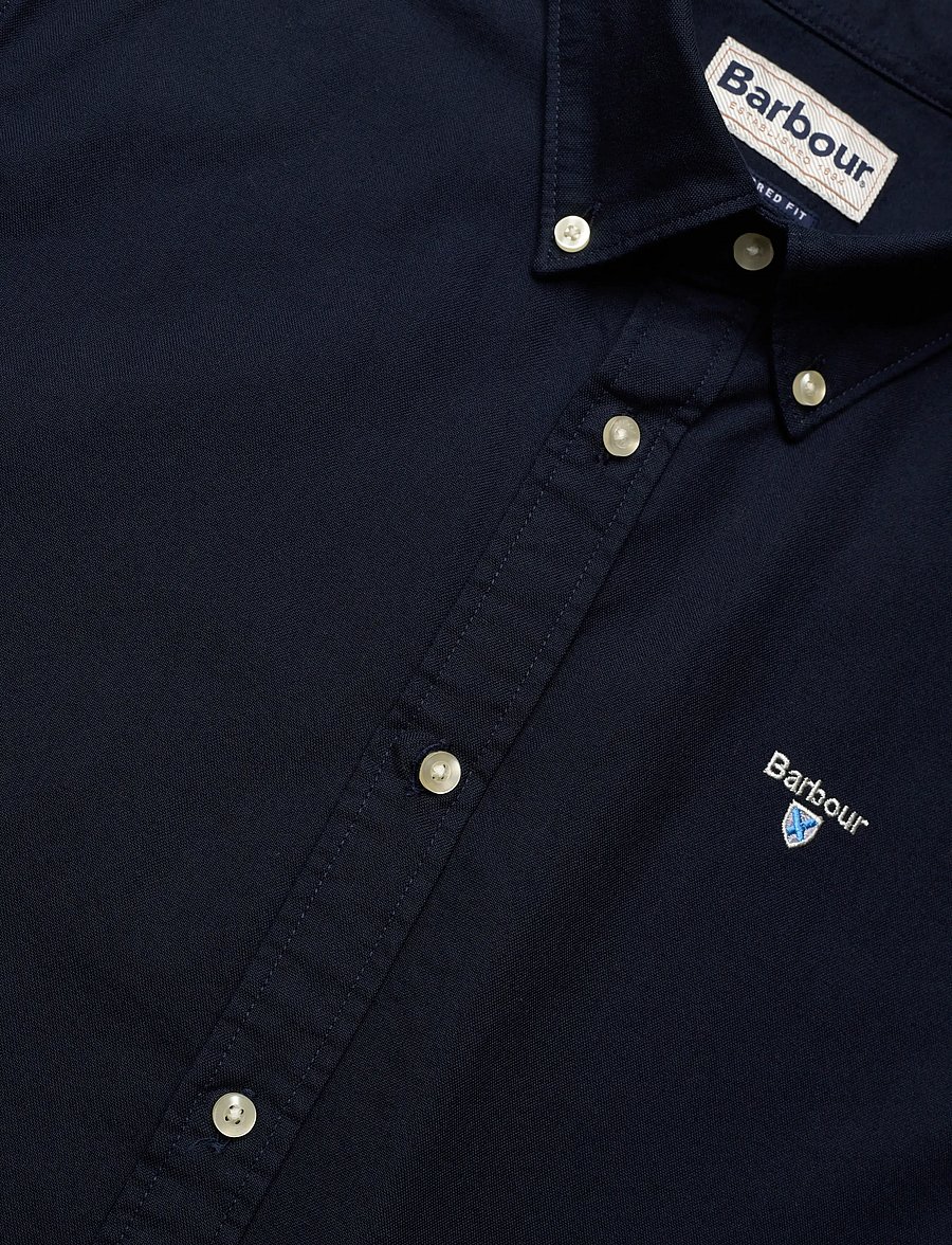 Barbour - Barbour Oxtown Tailored Shirt - navy - 3