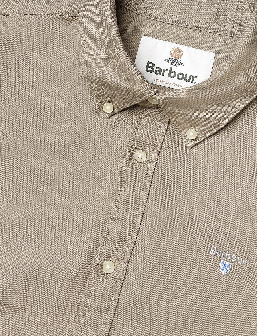 Barbour - Barbour Oxtown Tailored Shirt - oxford-hemden - washed stone - 2