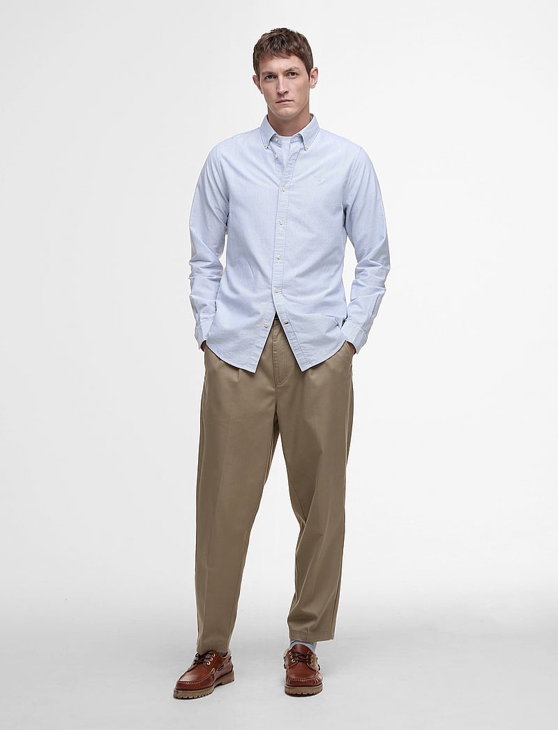 Barbour - Barbour Stripe Ox TF - tavalised t-särgid - navy - 3